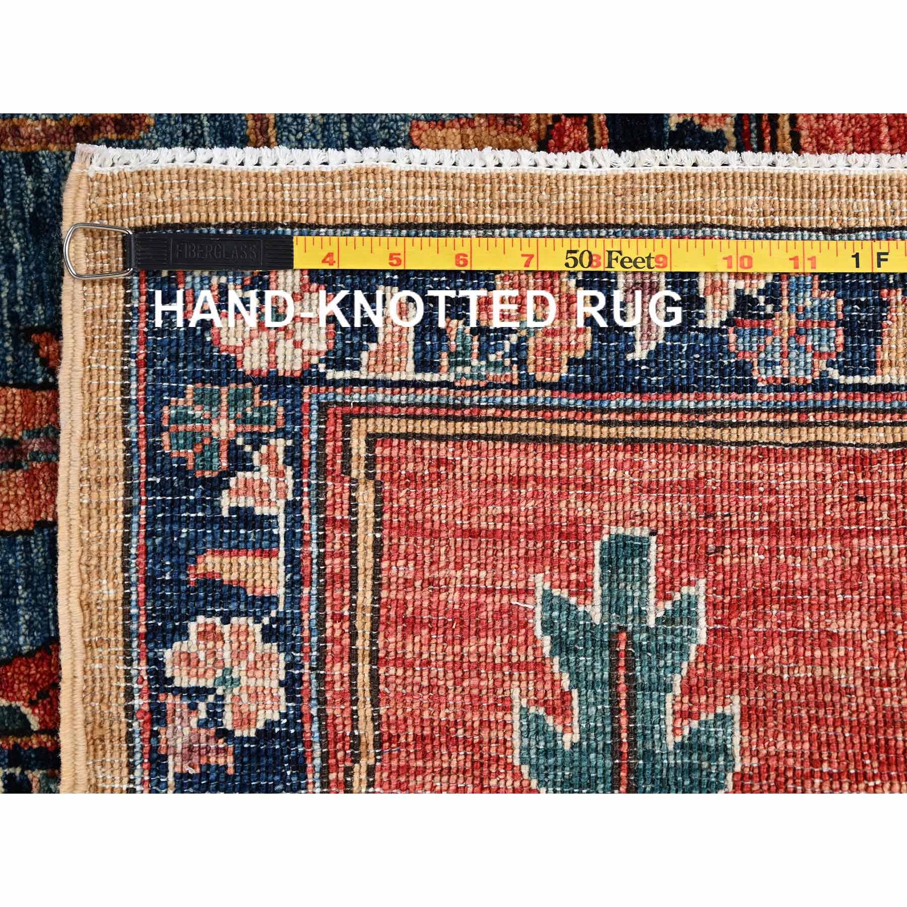 Tribal-Geometric-Hand-Knotted-Rug-11730
