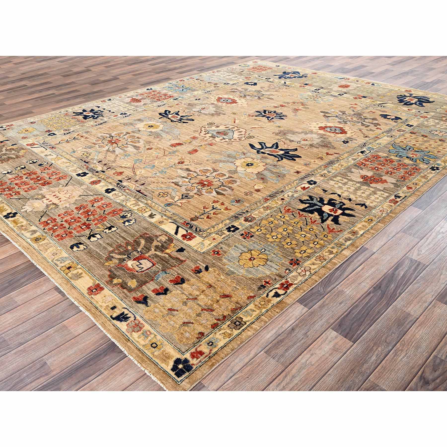Tribal-Geometric-Hand-Knotted-Rug-11745