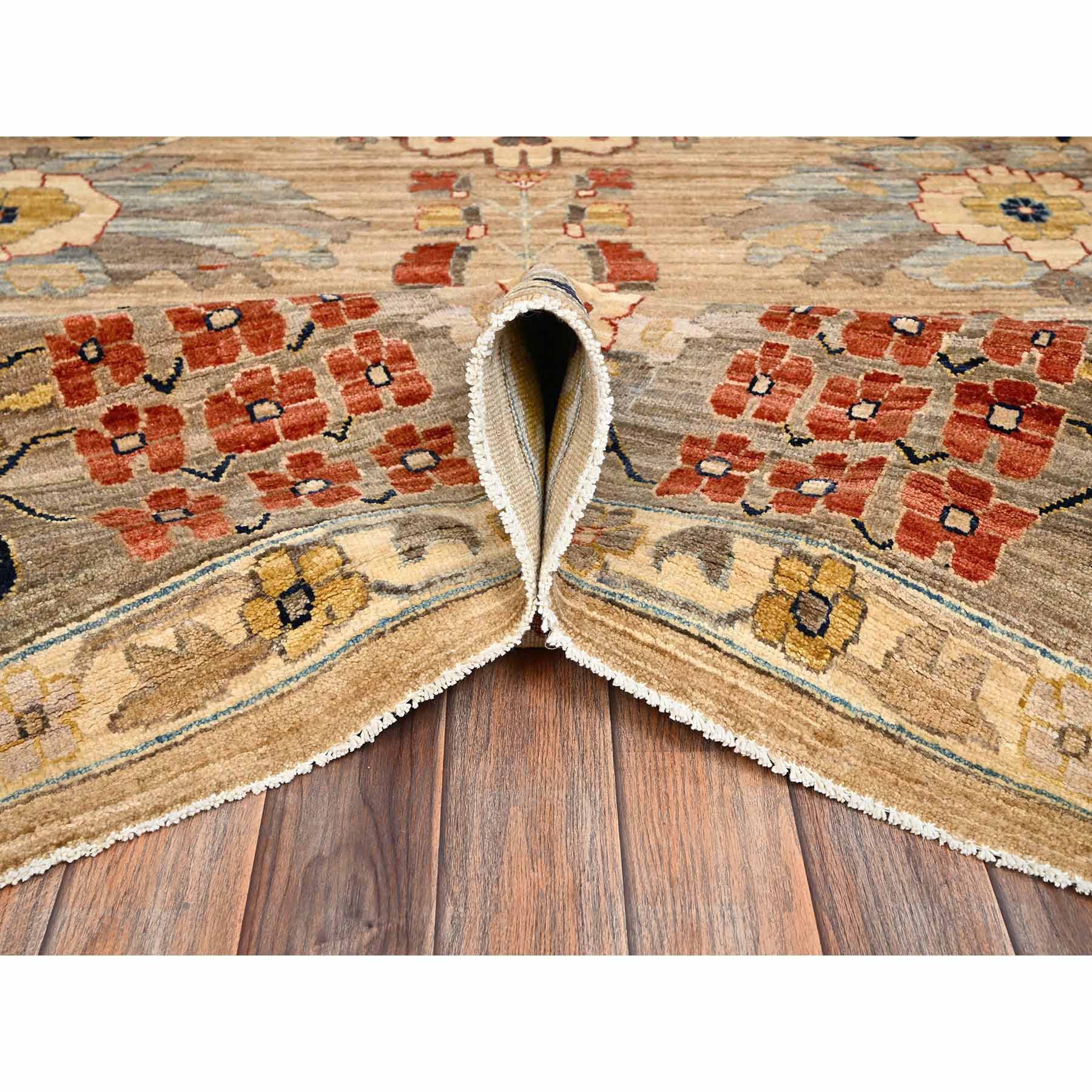 Tribal-Geometric-Hand-Knotted-Rug-11745