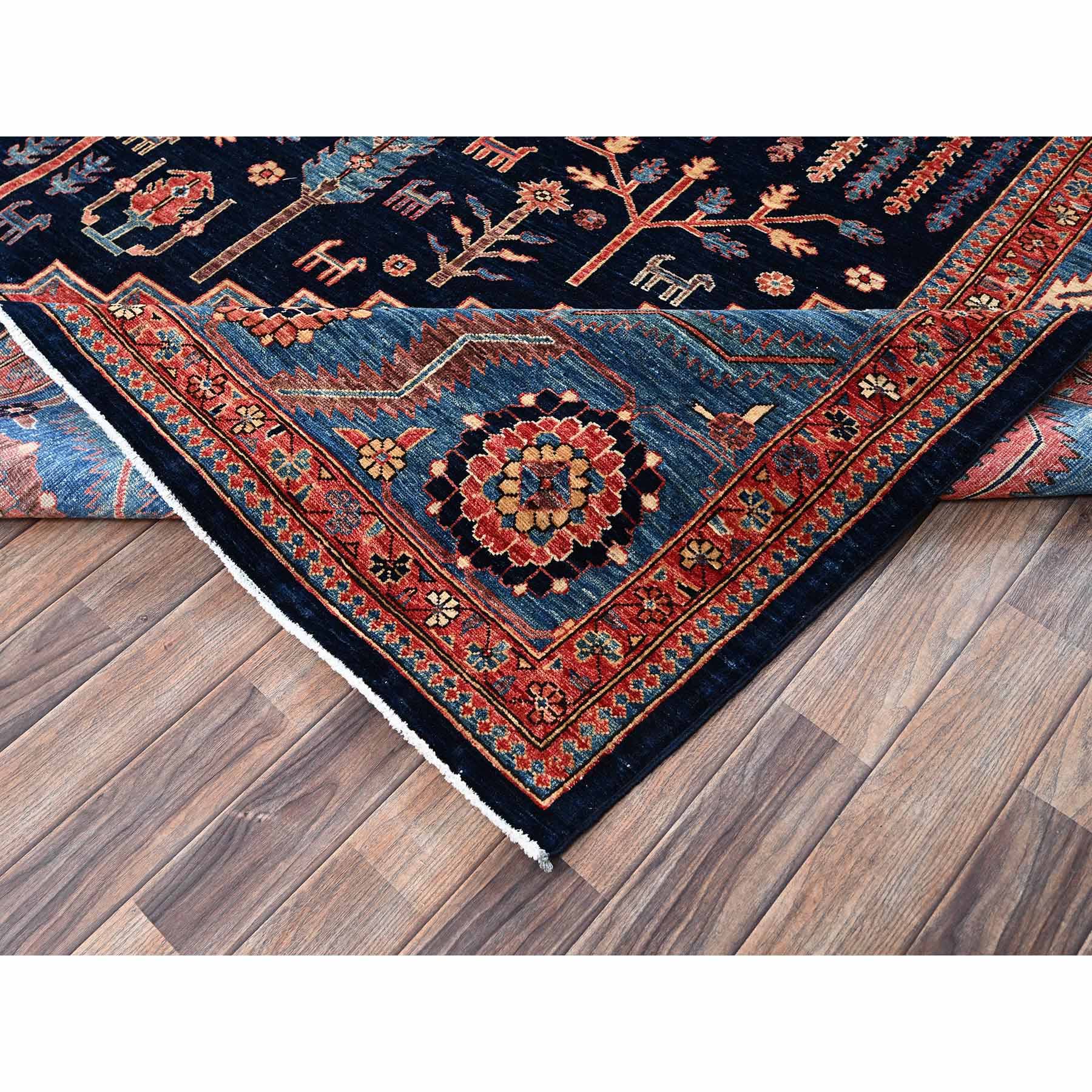 Tribal-Geometric-Hand-Knotted-Rug-11780