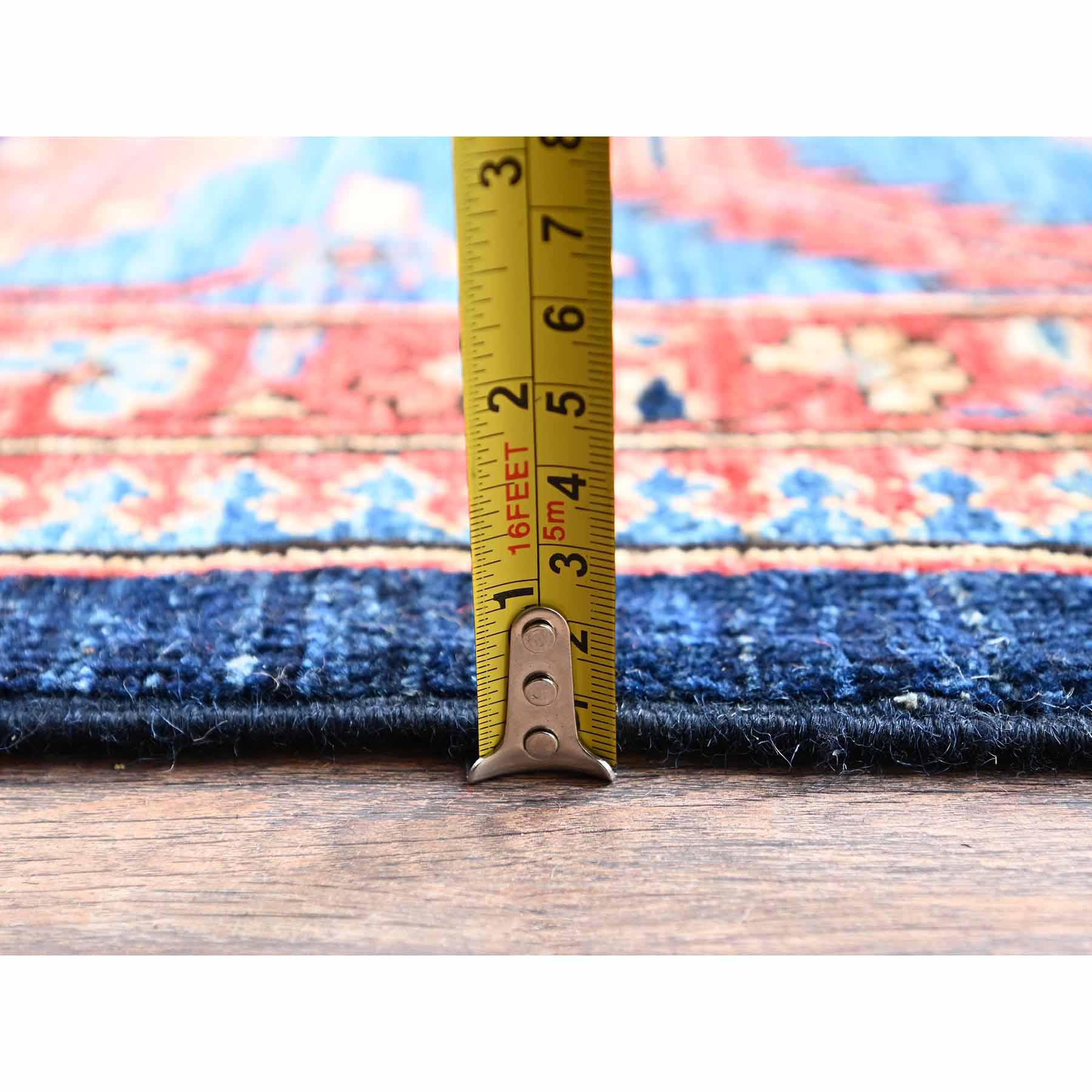 Tribal-Geometric-Hand-Knotted-Rug-11780