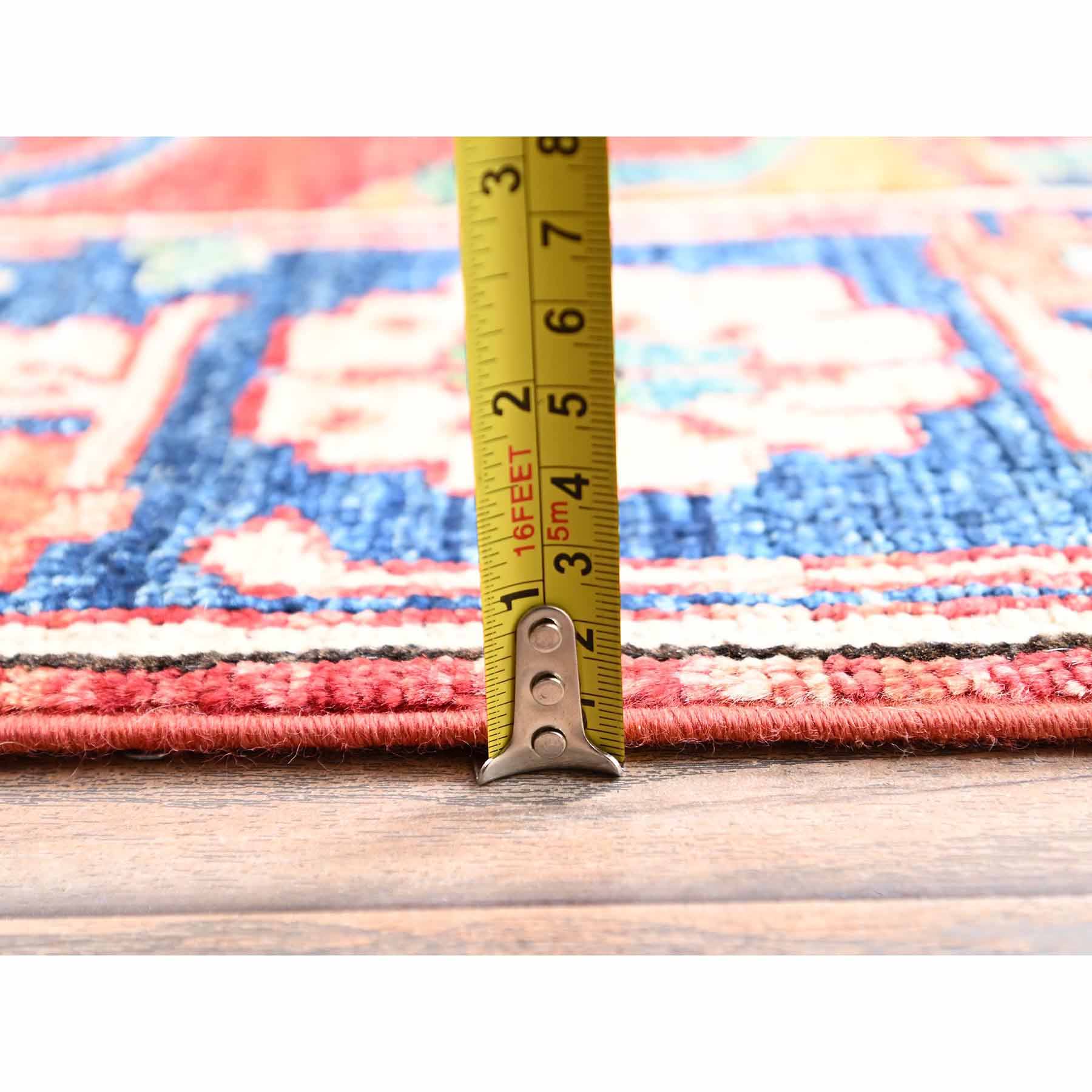 Tribal-Geometric-Hand-Knotted-Rug-11785