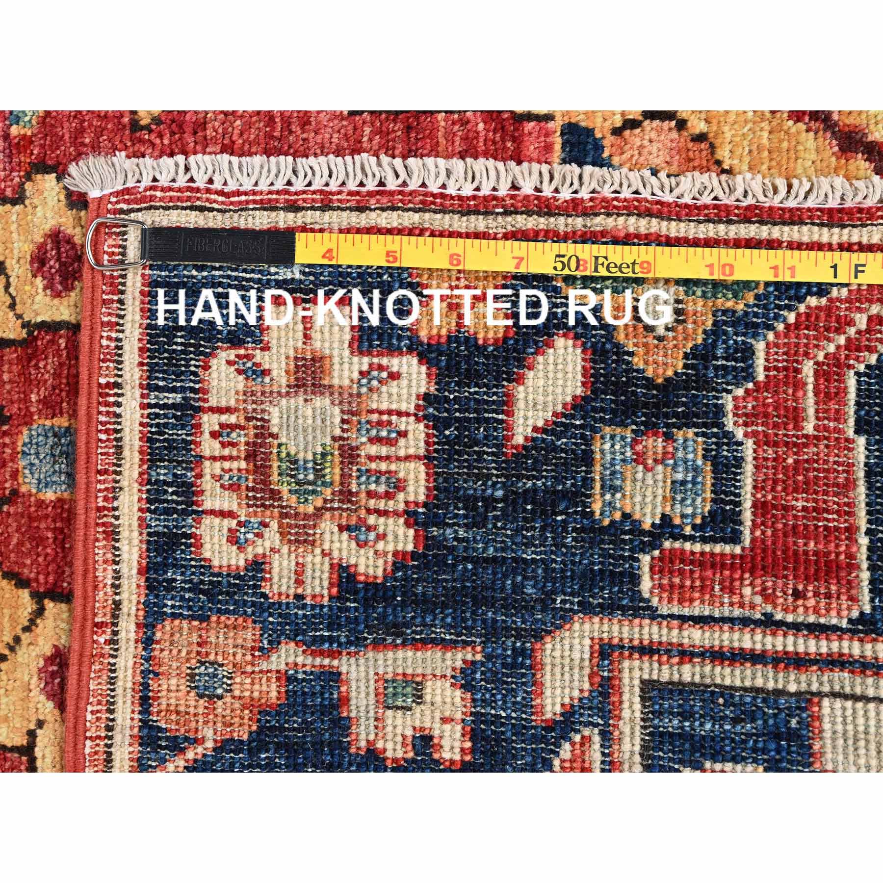 Tribal-Geometric-Hand-Knotted-Rug-11785