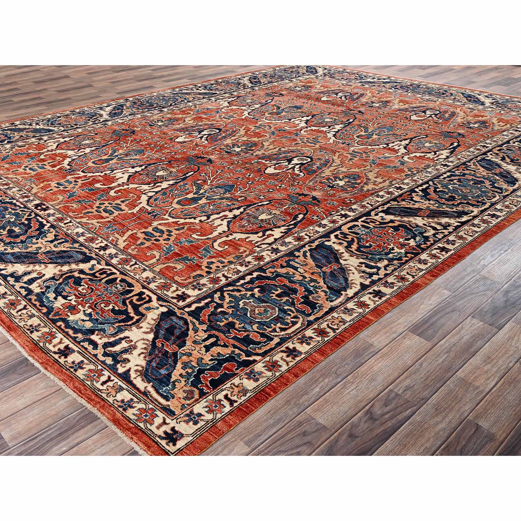 Tribal-Geometric-Hand-Knotted-Rug-11790
