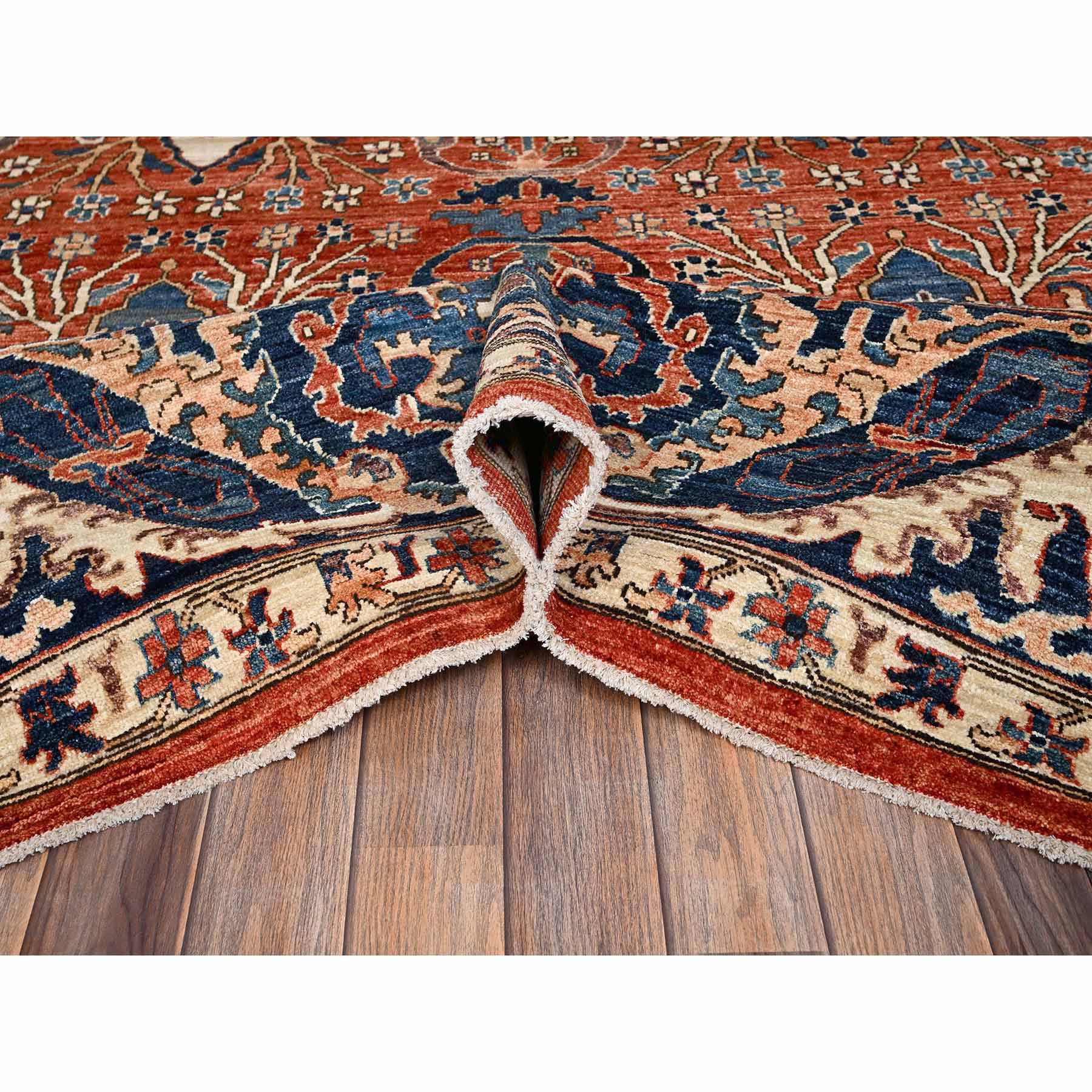 Tribal-Geometric-Hand-Knotted-Rug-11790