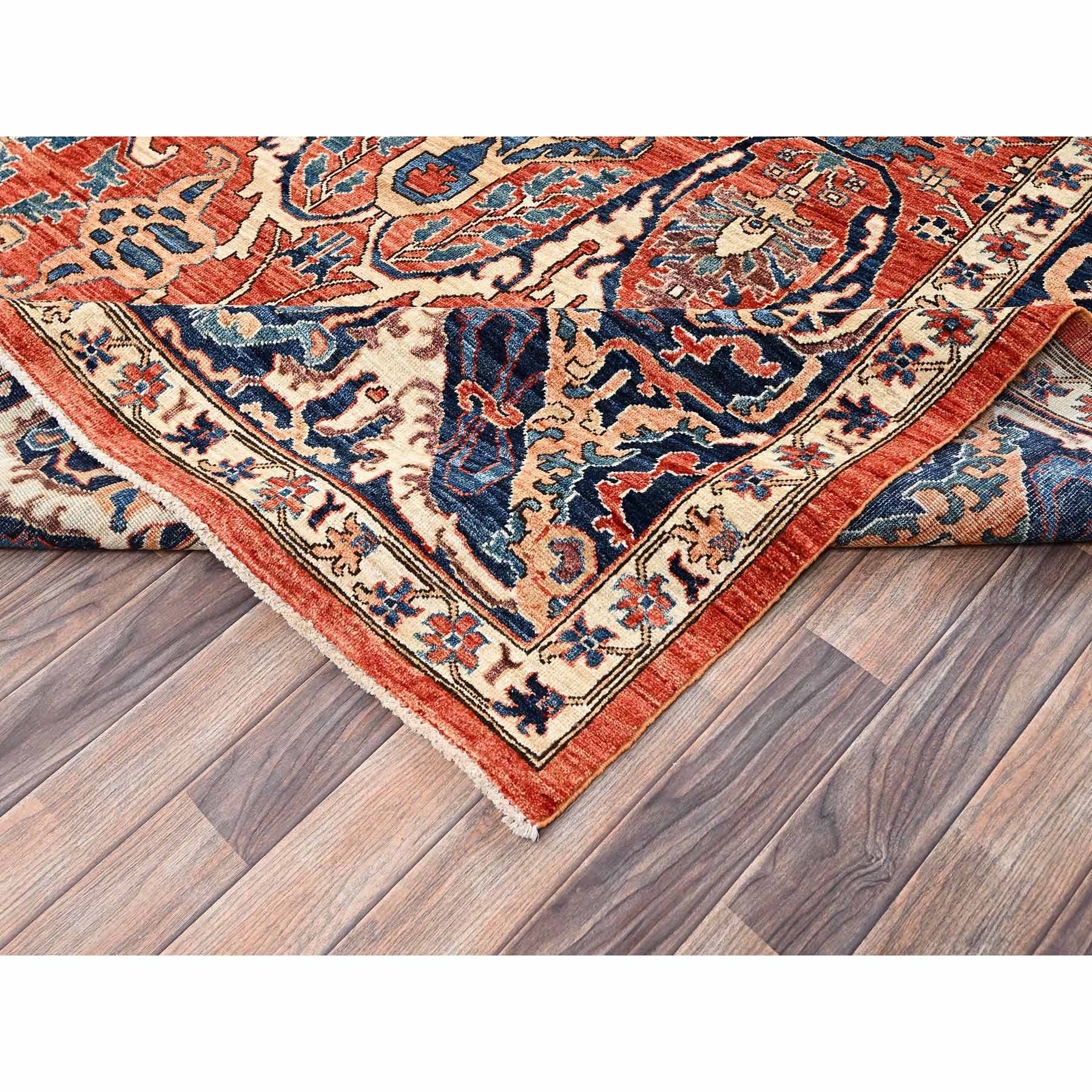 Tribal-Geometric-Hand-Knotted-Rug-11790