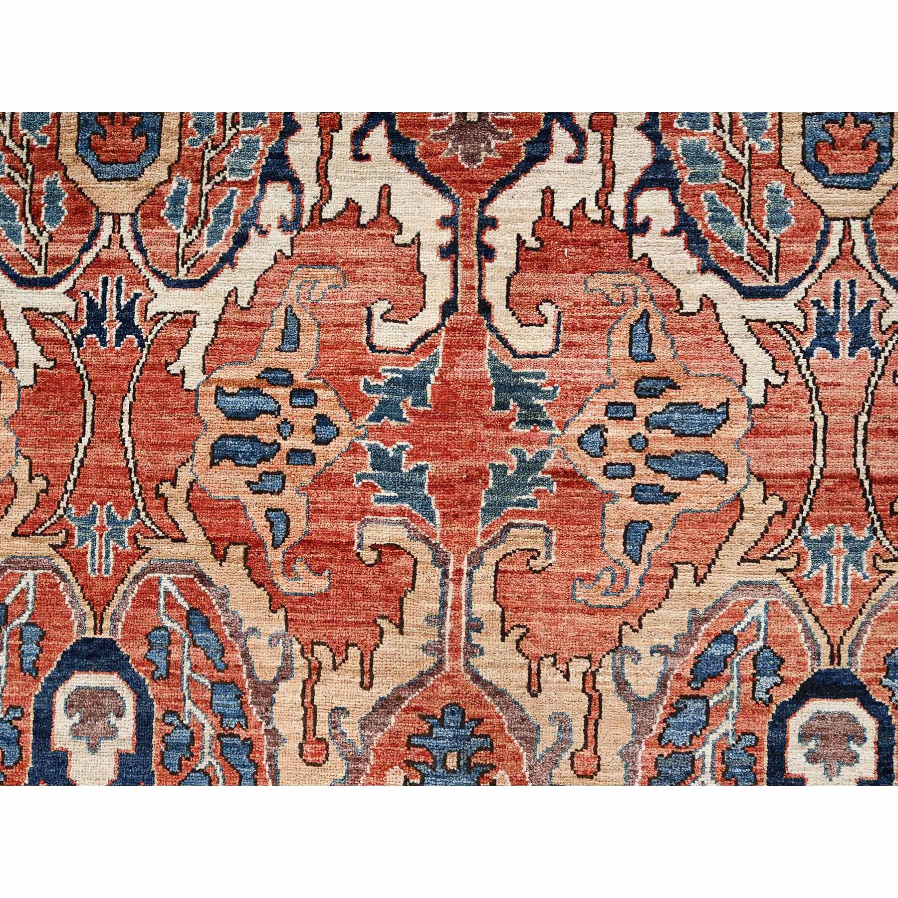 Tribal-Geometric-Hand-Knotted-Rug-11790
