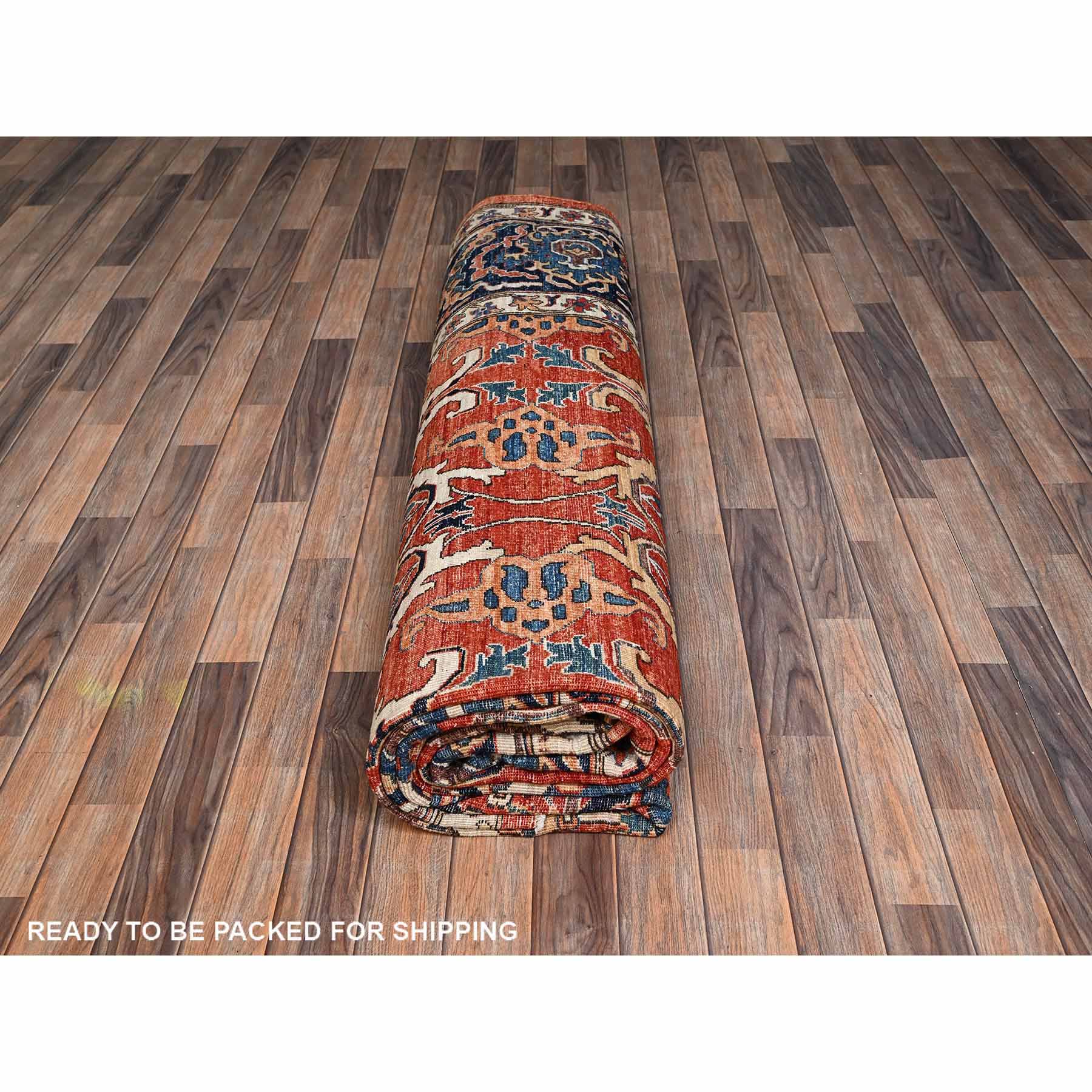Tribal-Geometric-Hand-Knotted-Rug-11790