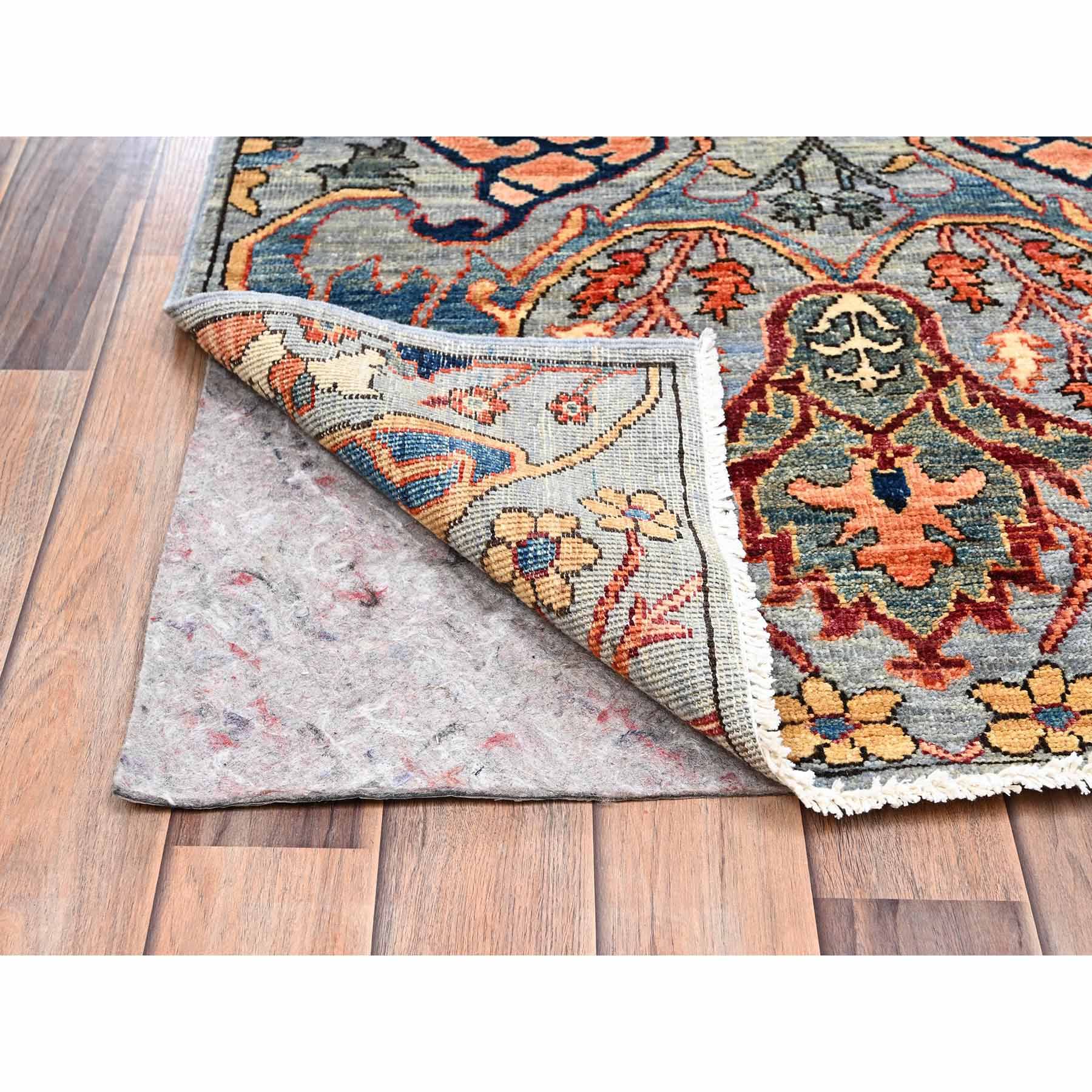 Tribal-Geometric-Hand-Knotted-Rug-11820