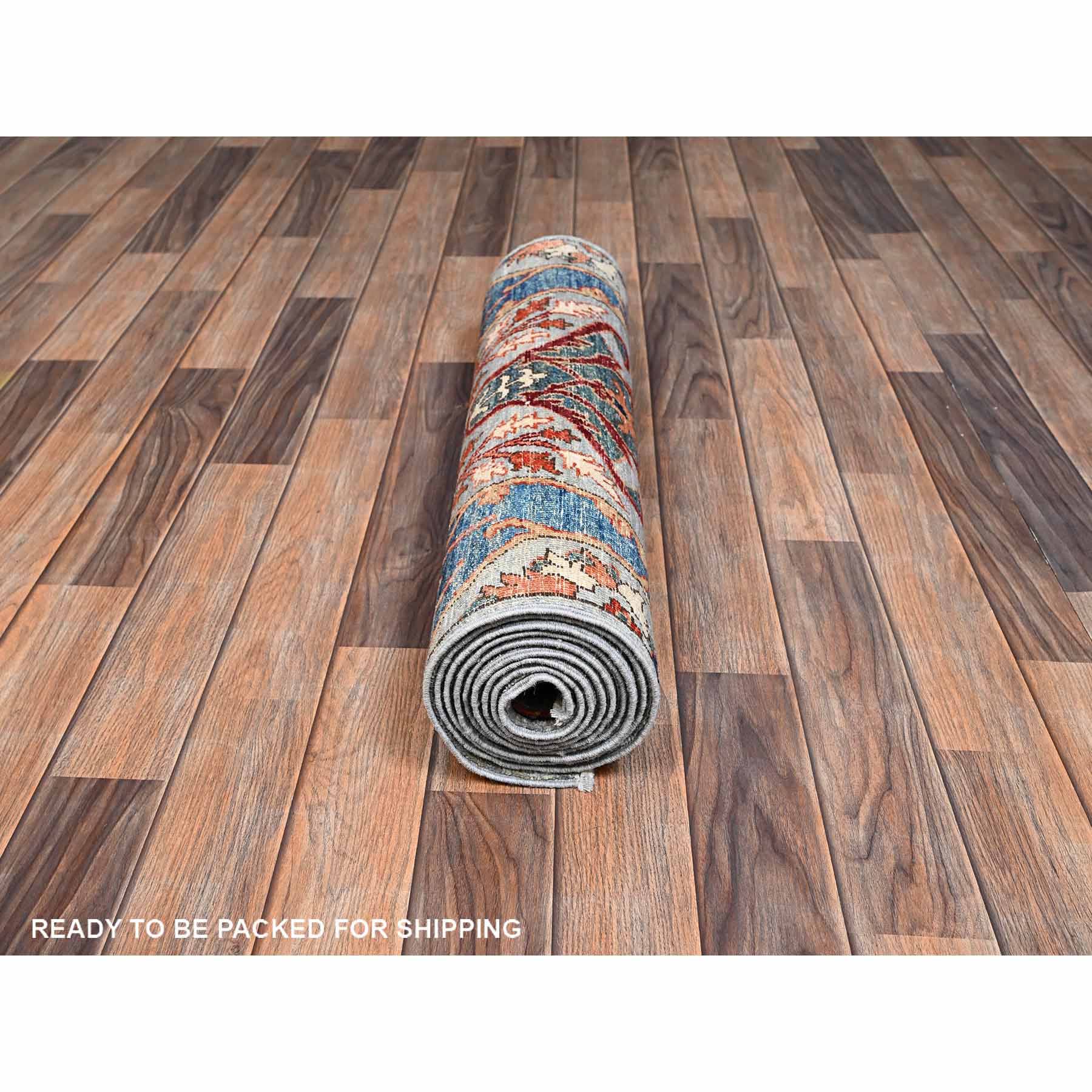 Tribal-Geometric-Hand-Knotted-Rug-11820