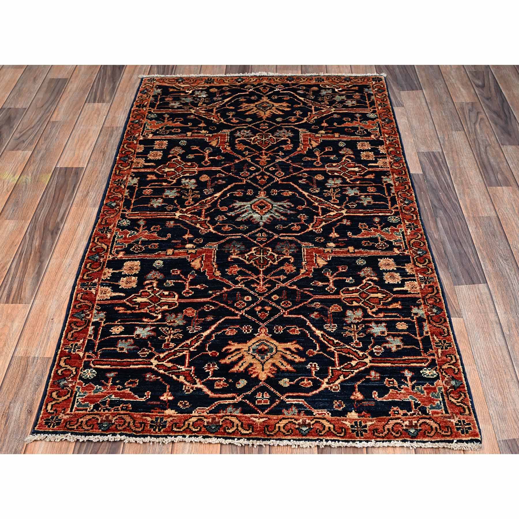 Tribal-Geometric-Hand-Knotted-Rug-11840
