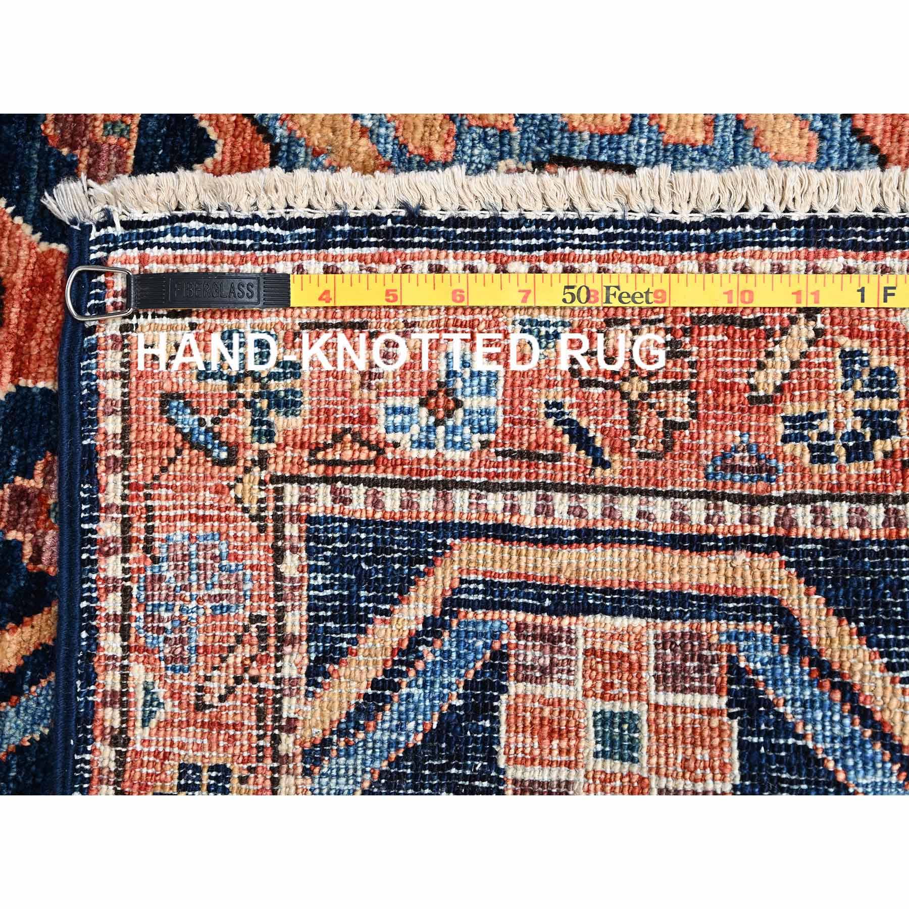 Tribal-Geometric-Hand-Knotted-Rug-11850