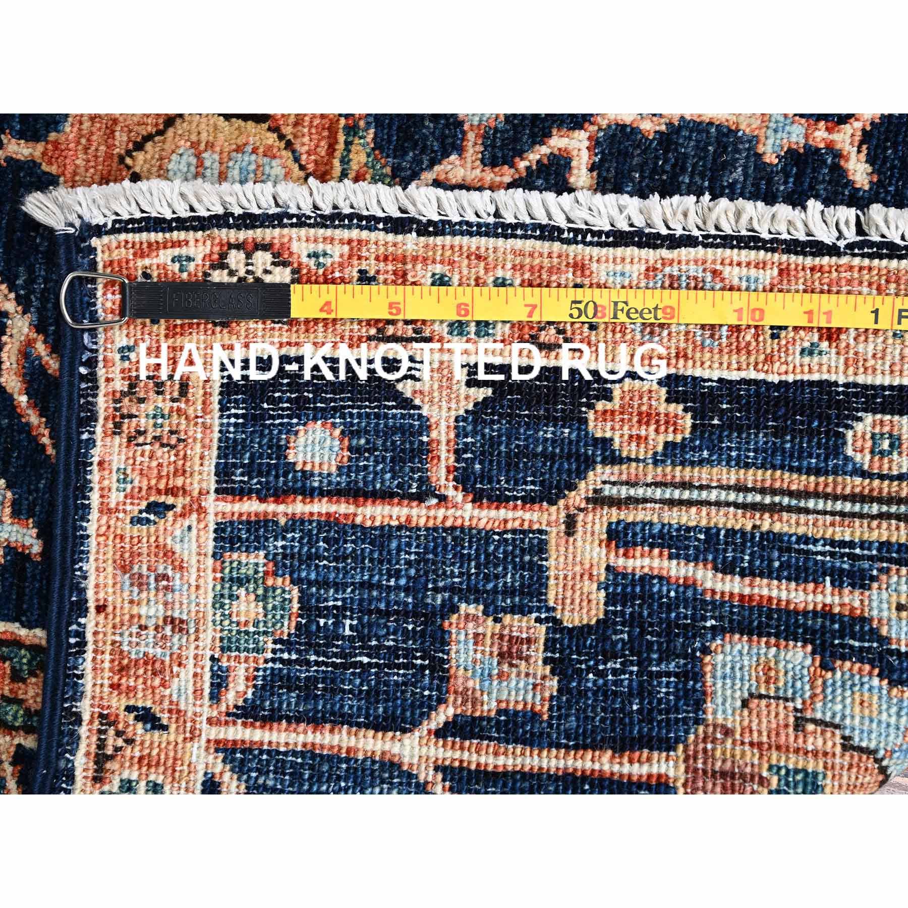 Tribal-Geometric-Hand-Knotted-Rug-11855