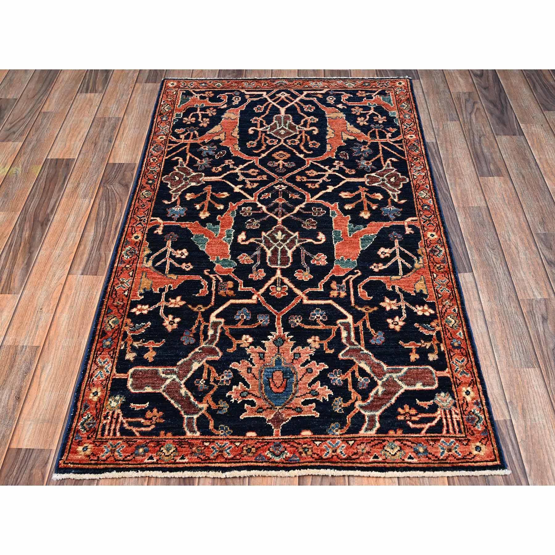 Tribal-Geometric-Hand-Knotted-Rug-11860
