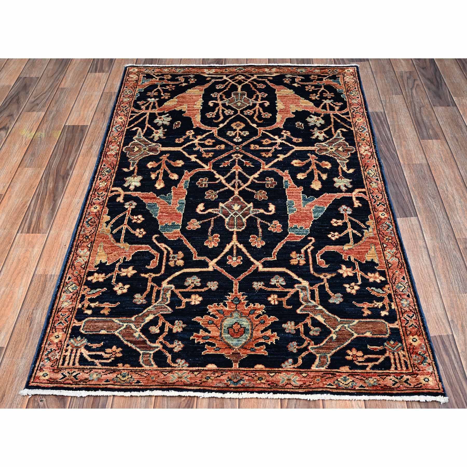Tribal-Geometric-Hand-Knotted-Rug-11870