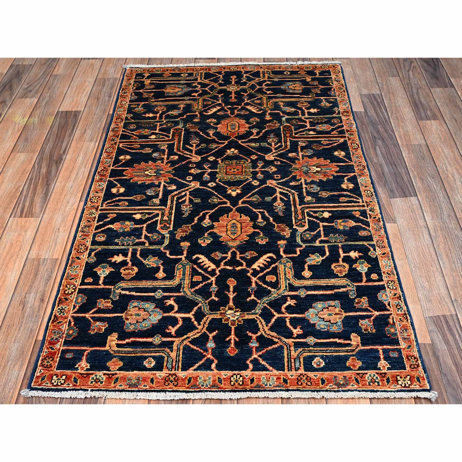 Tribal-Geometric-Hand-Knotted-Rug-11880