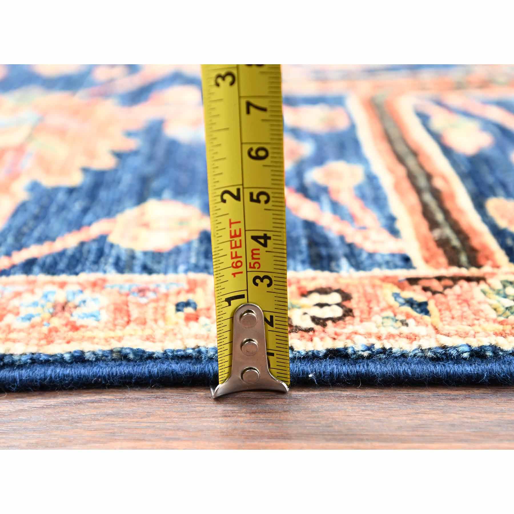 Tribal-Geometric-Hand-Knotted-Rug-11880