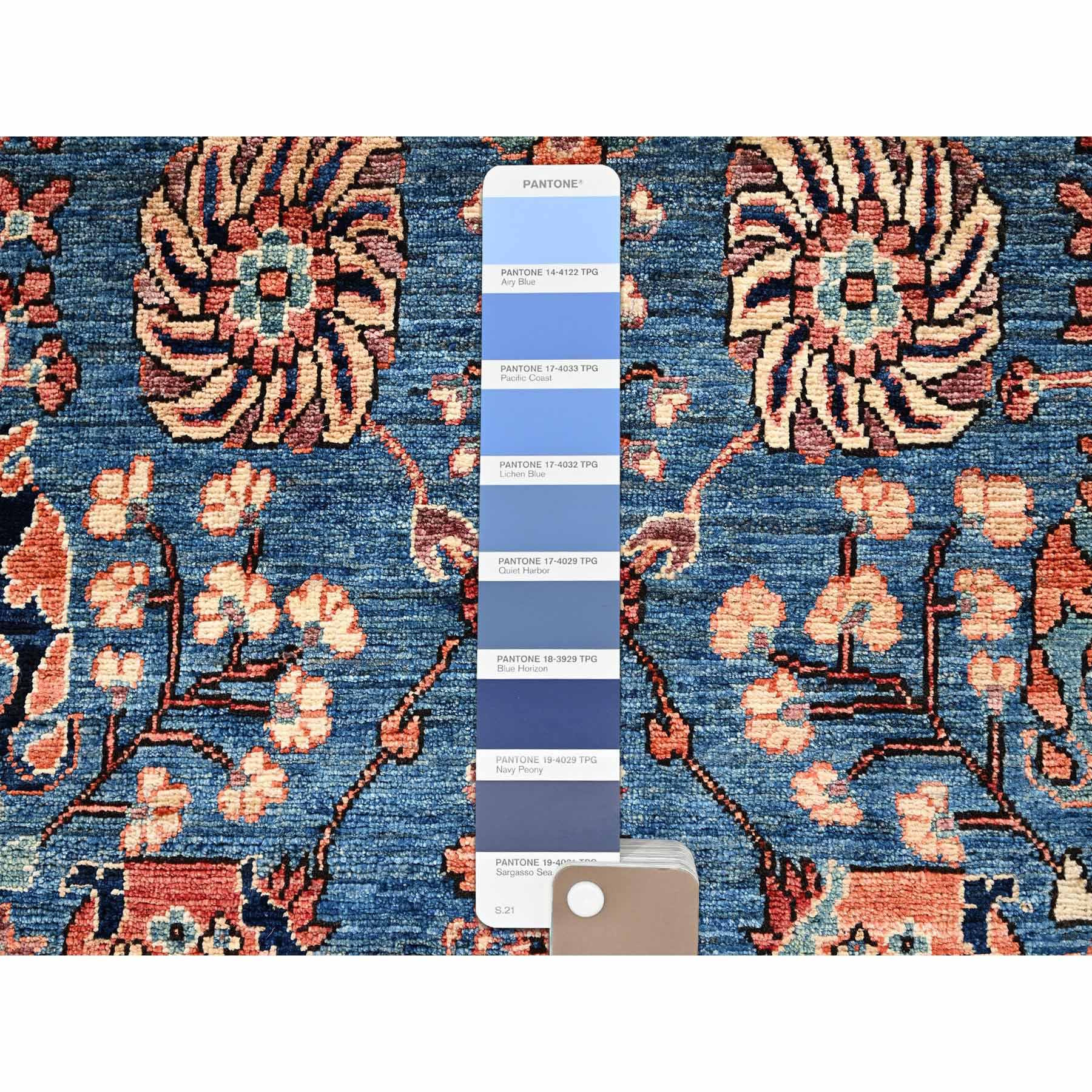 Tribal-Geometric-Hand-Knotted-Rug-11885
