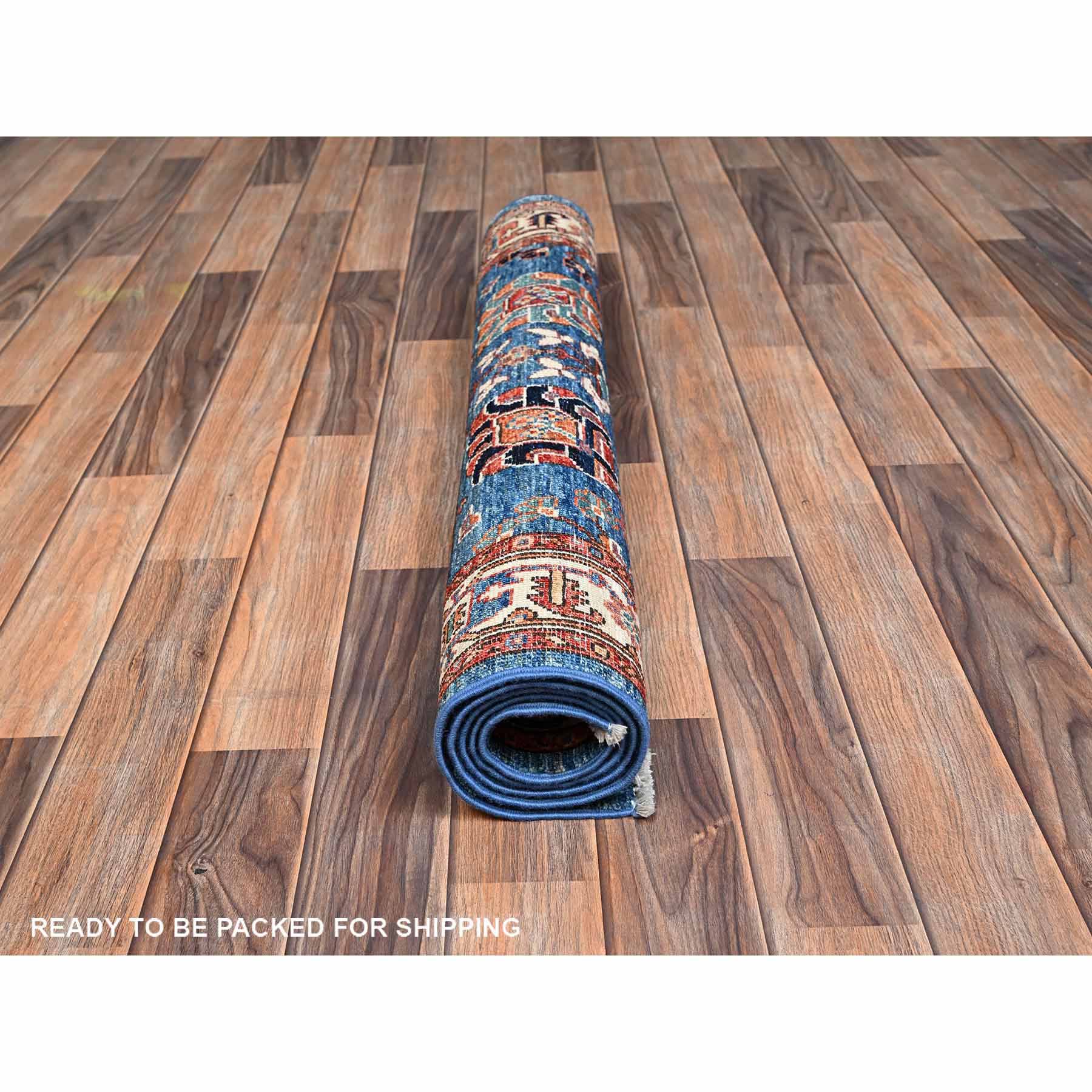 Tribal-Geometric-Hand-Knotted-Rug-11885