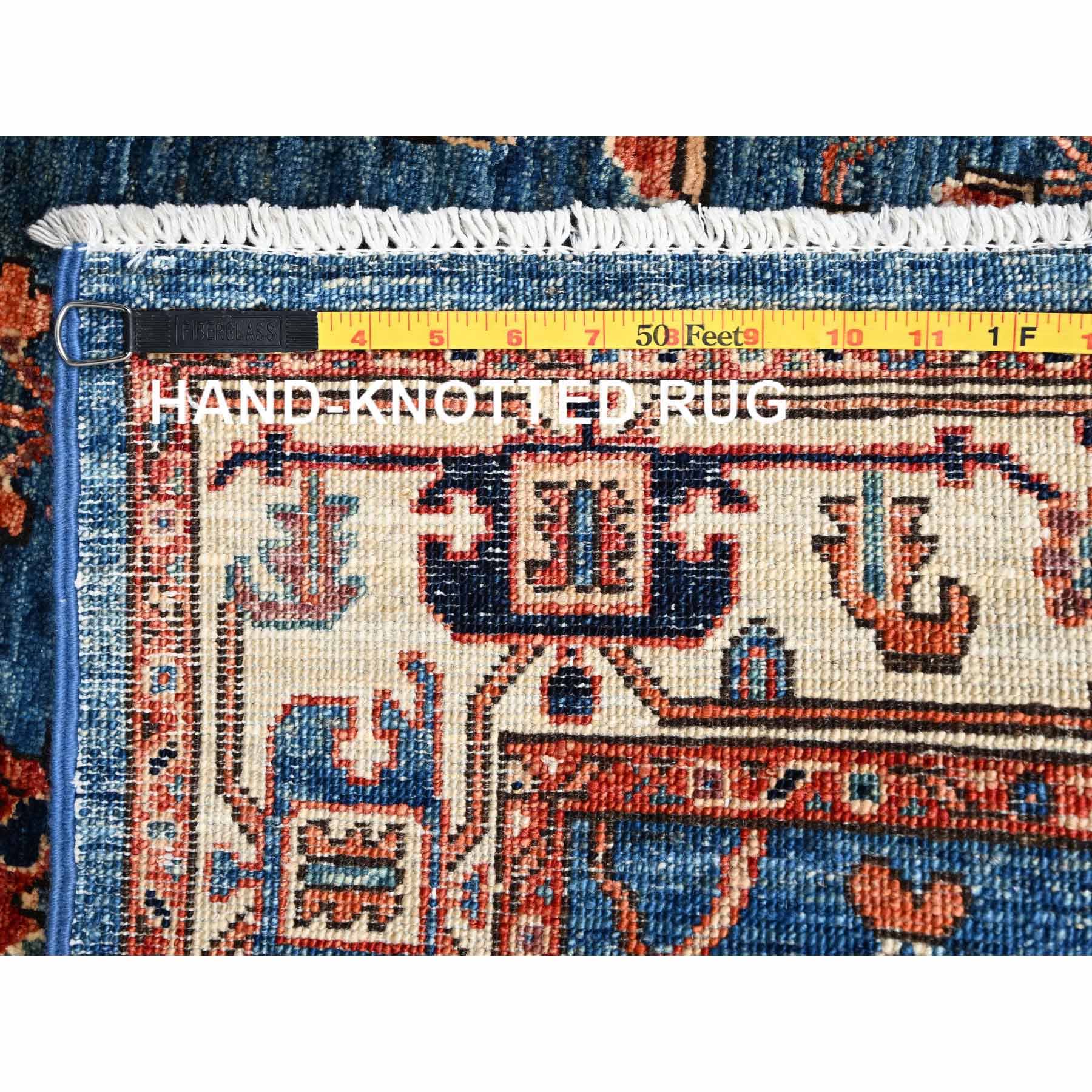 Tribal-Geometric-Hand-Knotted-Rug-11885