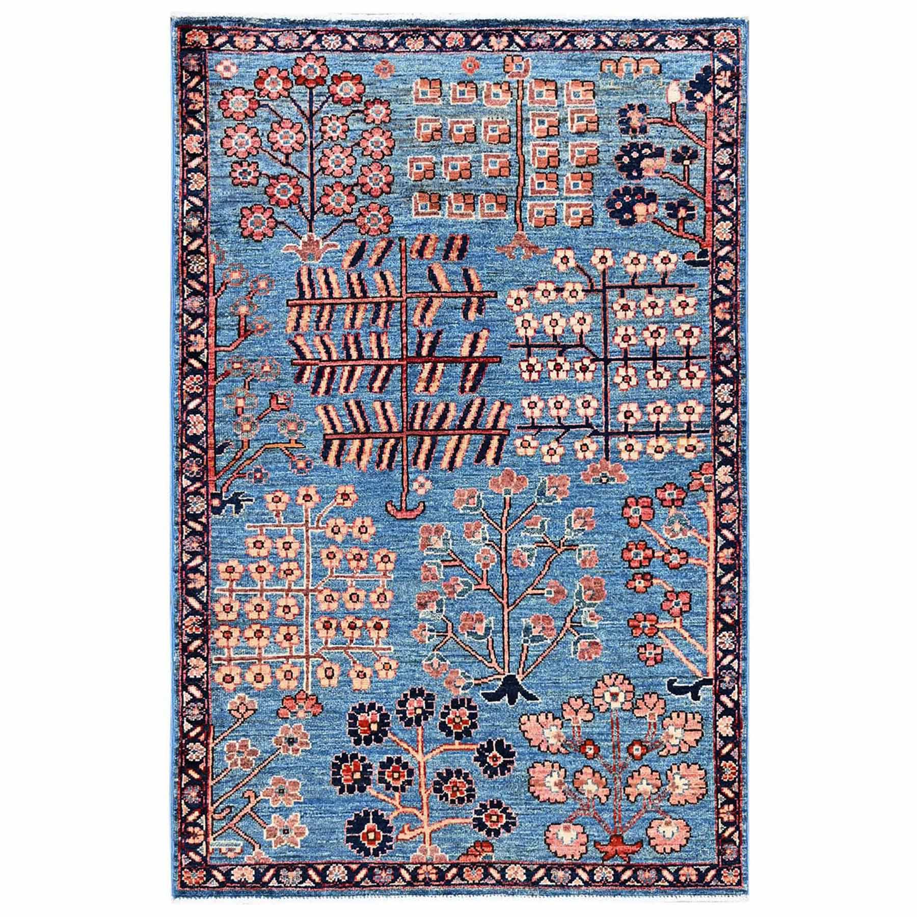Tribal-Geometric-Hand-Knotted-Rug-11890