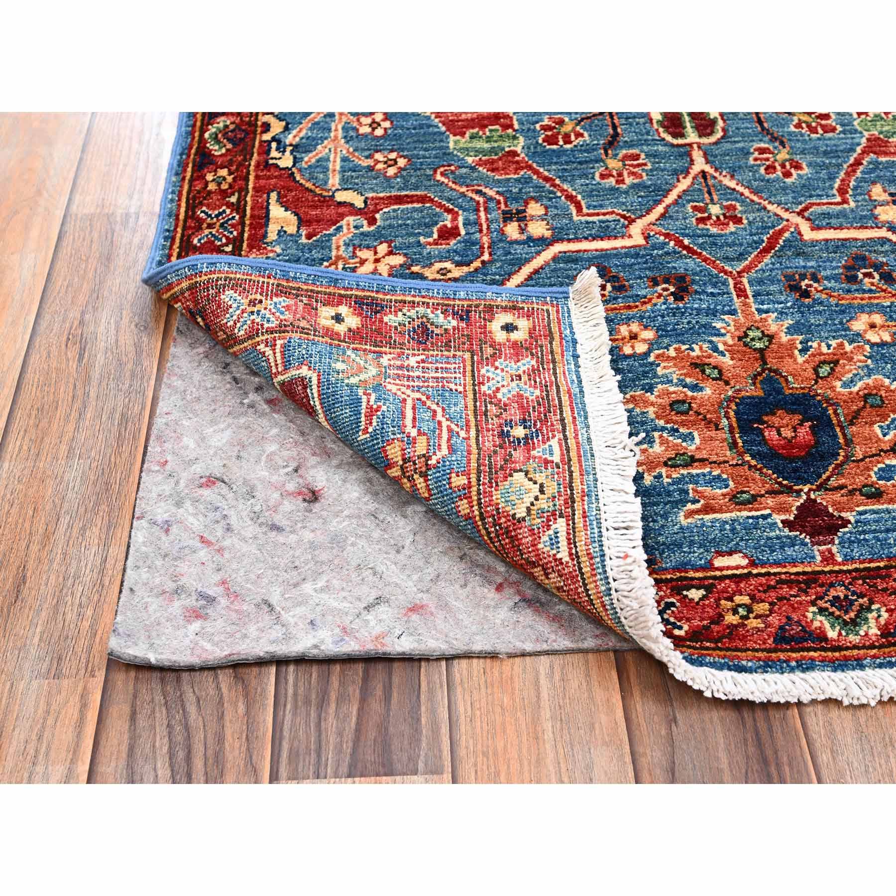 Tribal-Geometric-Hand-Knotted-Rug-11895