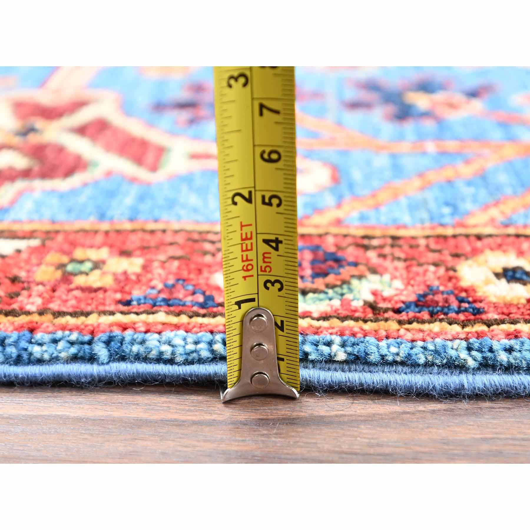 Tribal-Geometric-Hand-Knotted-Rug-11895