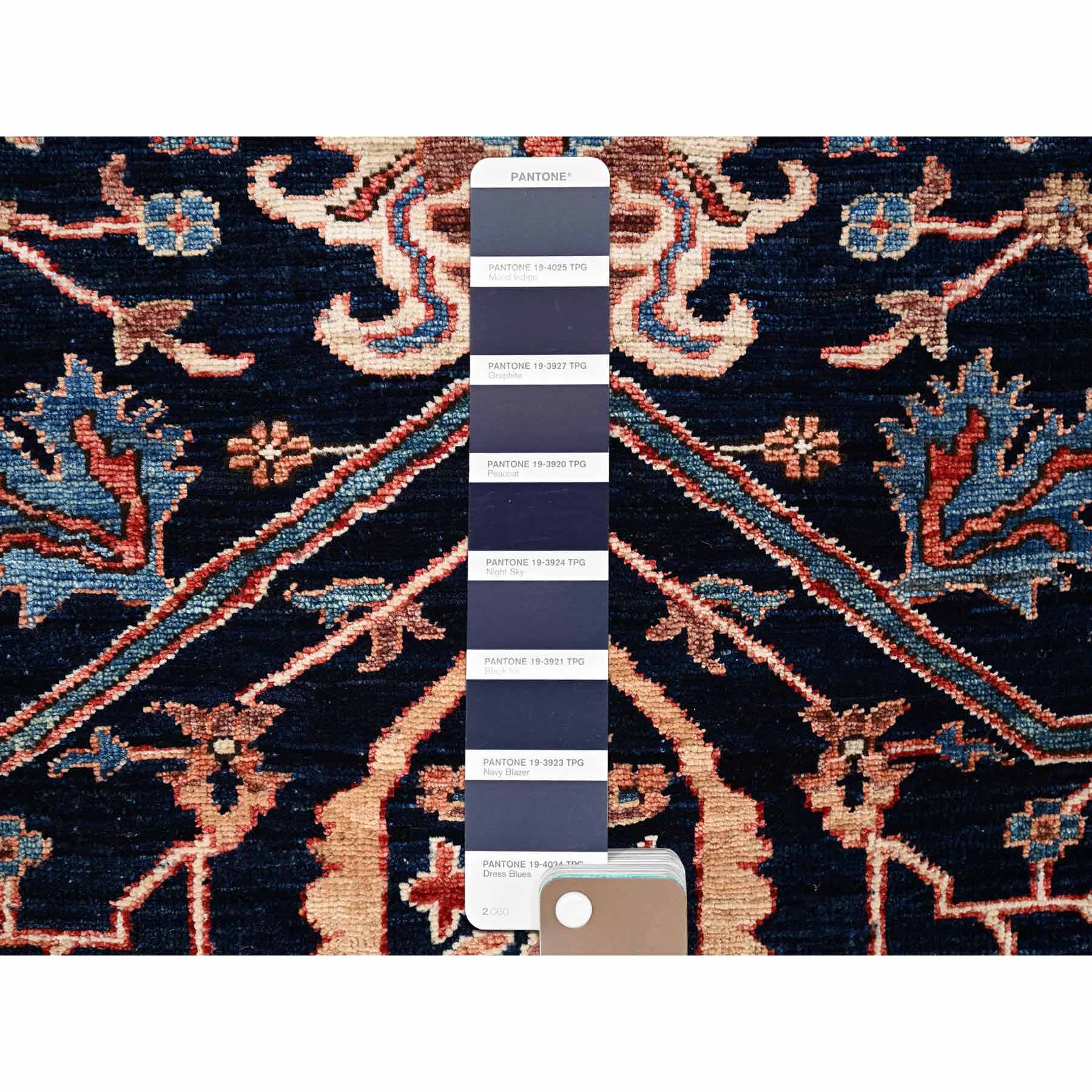 Tribal-Geometric-Hand-Knotted-Rug-11900