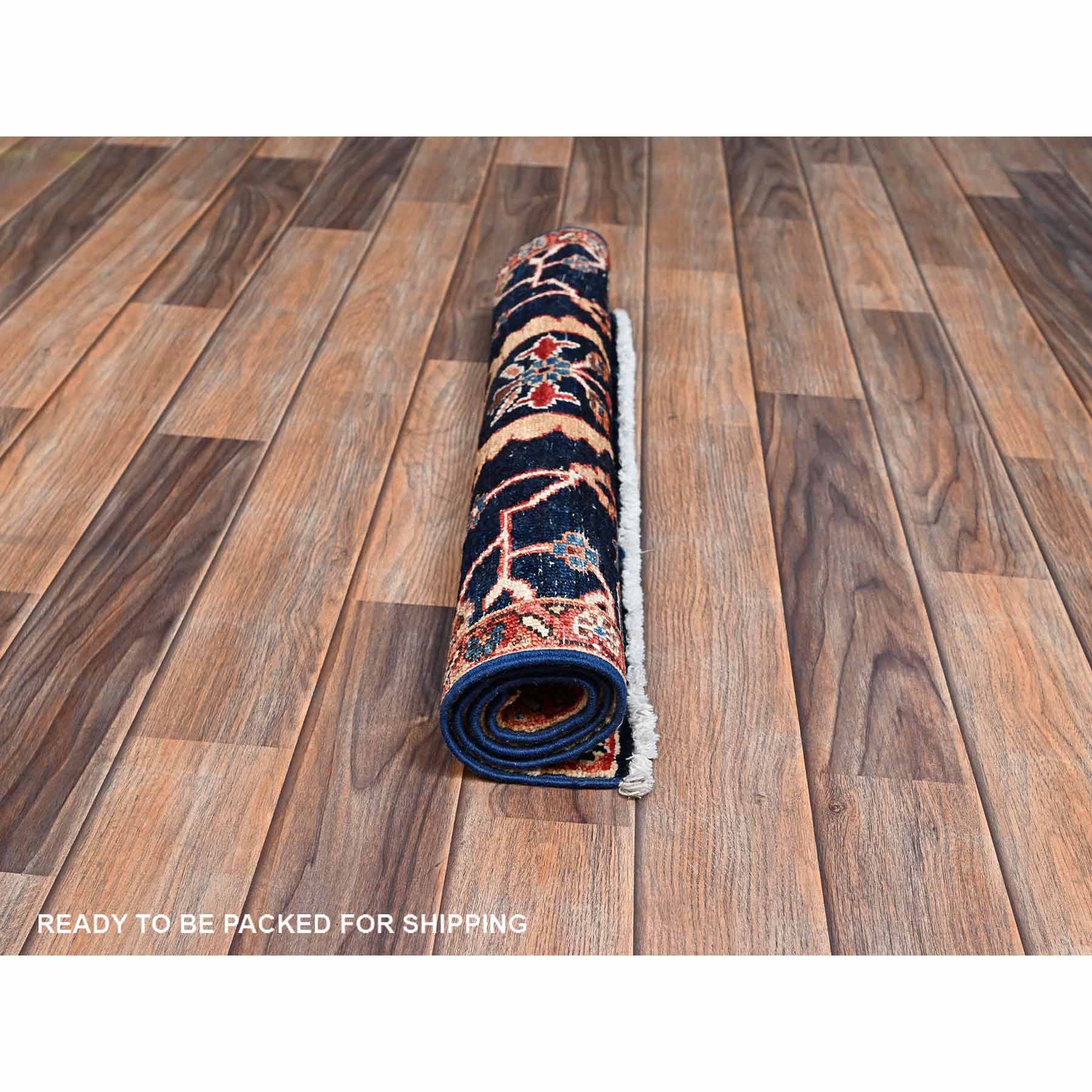 Tribal-Geometric-Hand-Knotted-Rug-11900