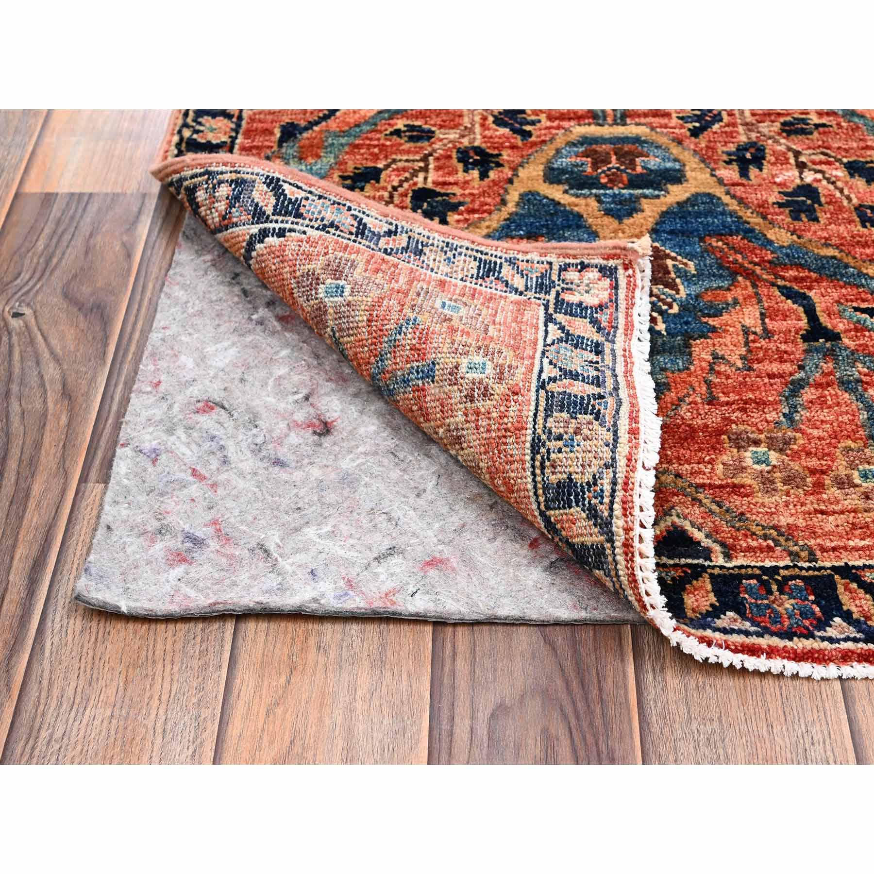 Tribal-Geometric-Hand-Knotted-Rug-11905