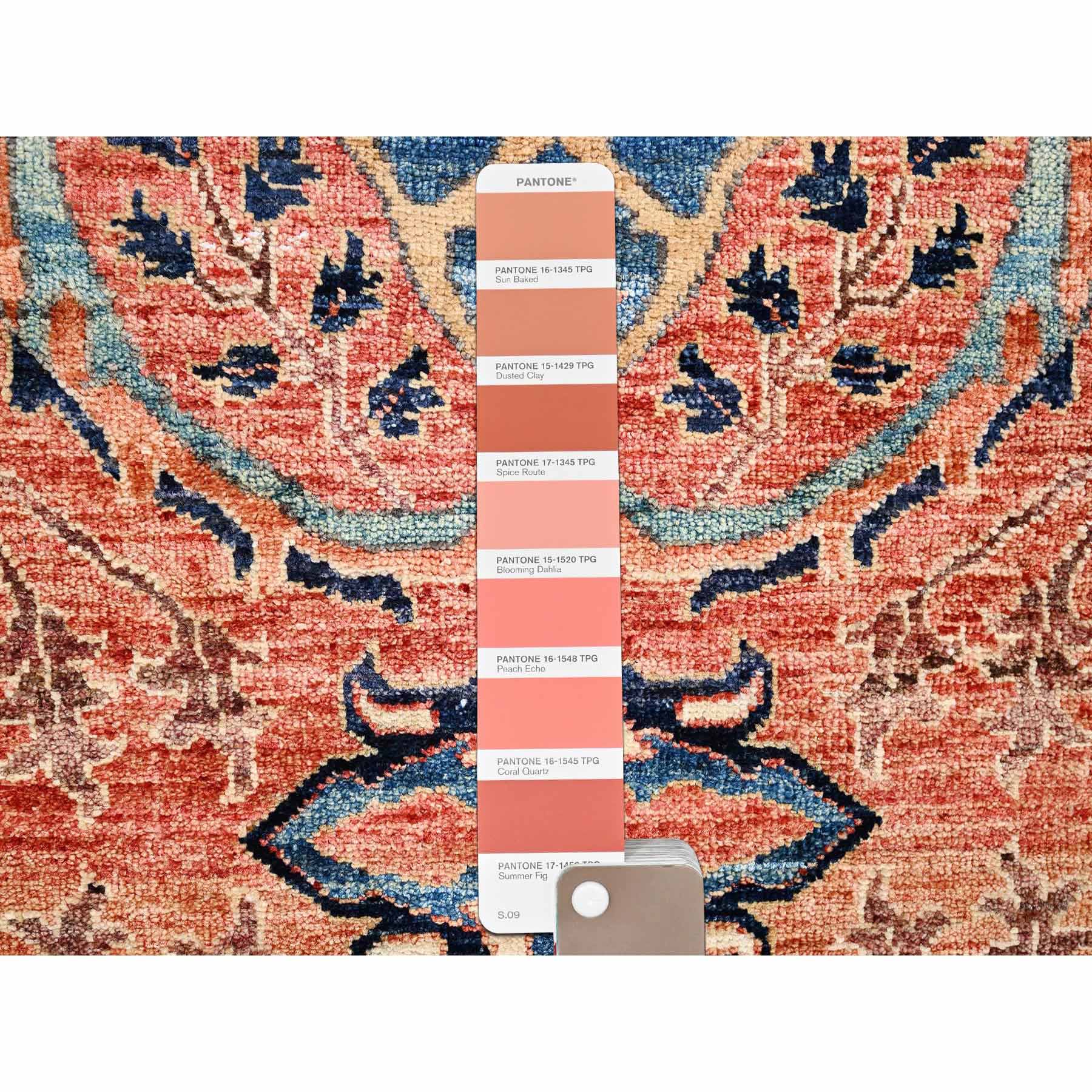 Tribal-Geometric-Hand-Knotted-Rug-11905