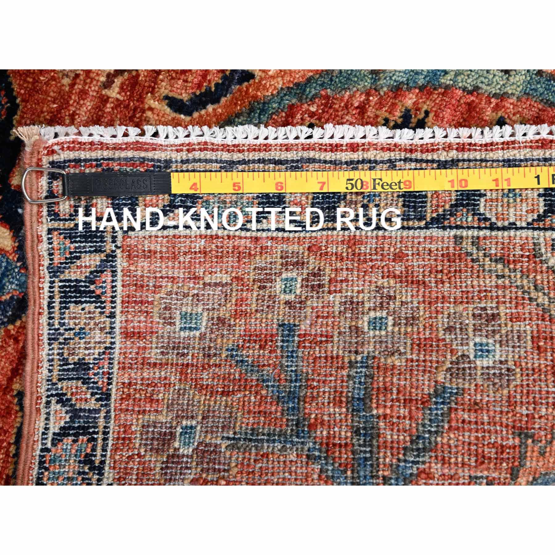 Tribal-Geometric-Hand-Knotted-Rug-11905