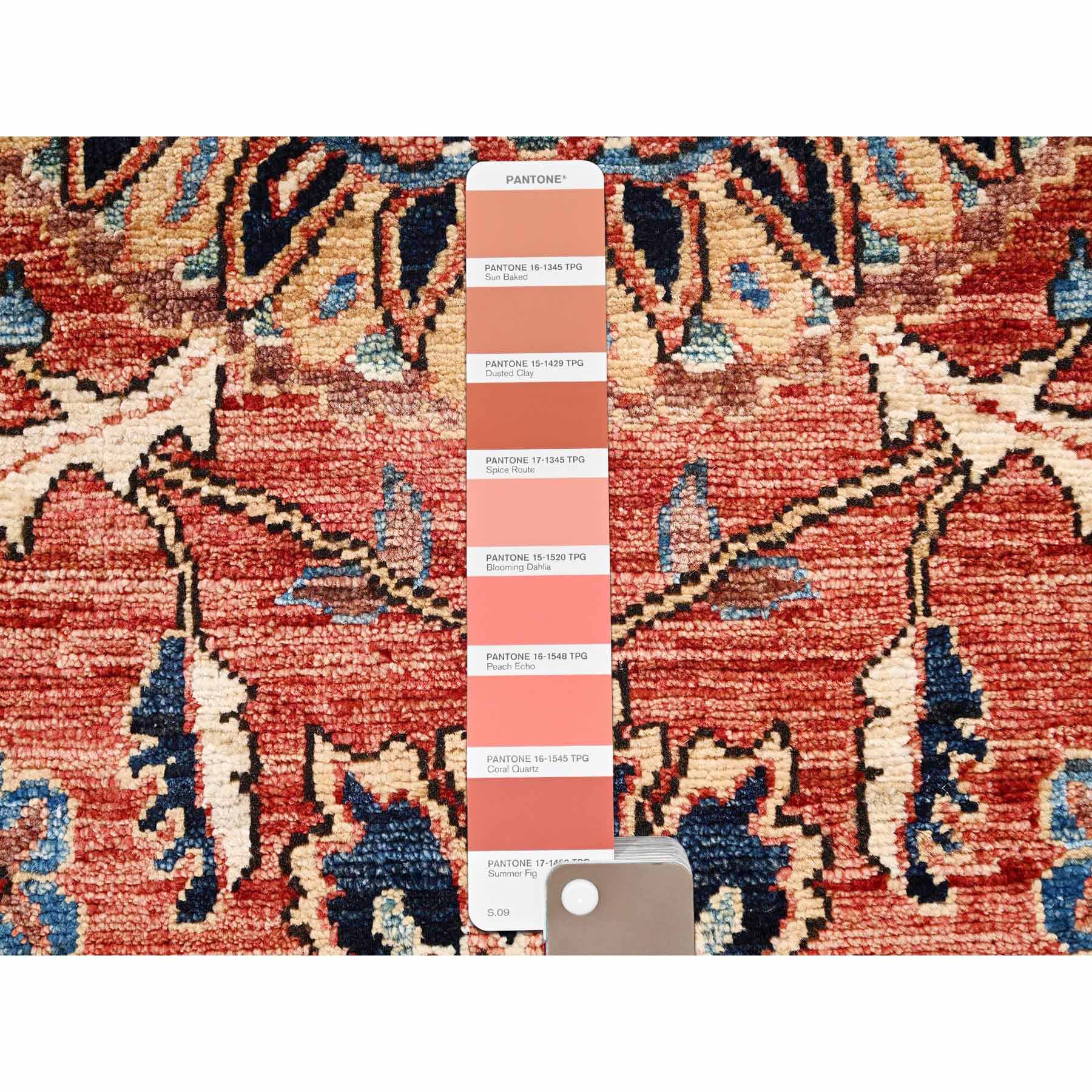 Tribal-Geometric-Hand-Knotted-Rug-11910