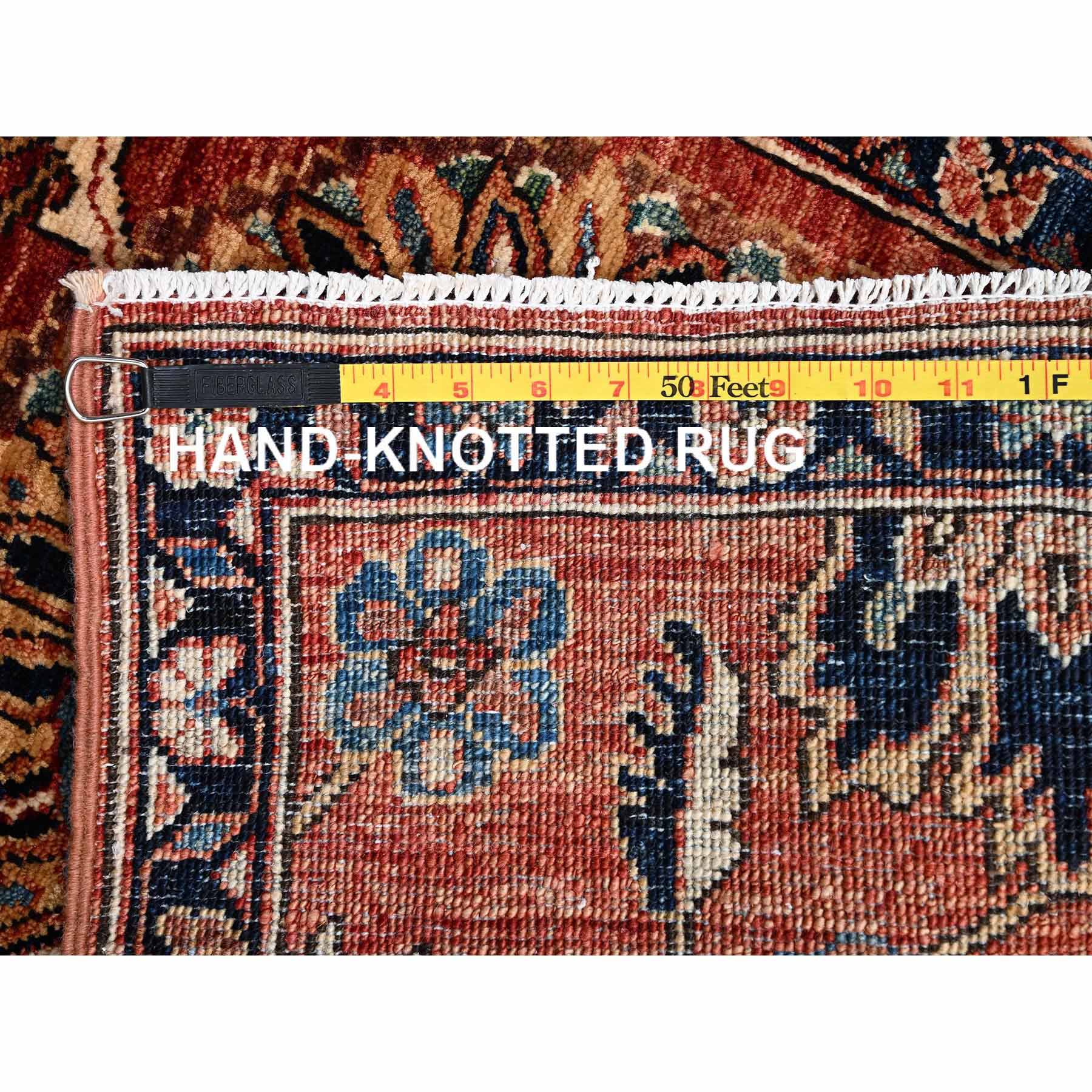 Tribal-Geometric-Hand-Knotted-Rug-11910