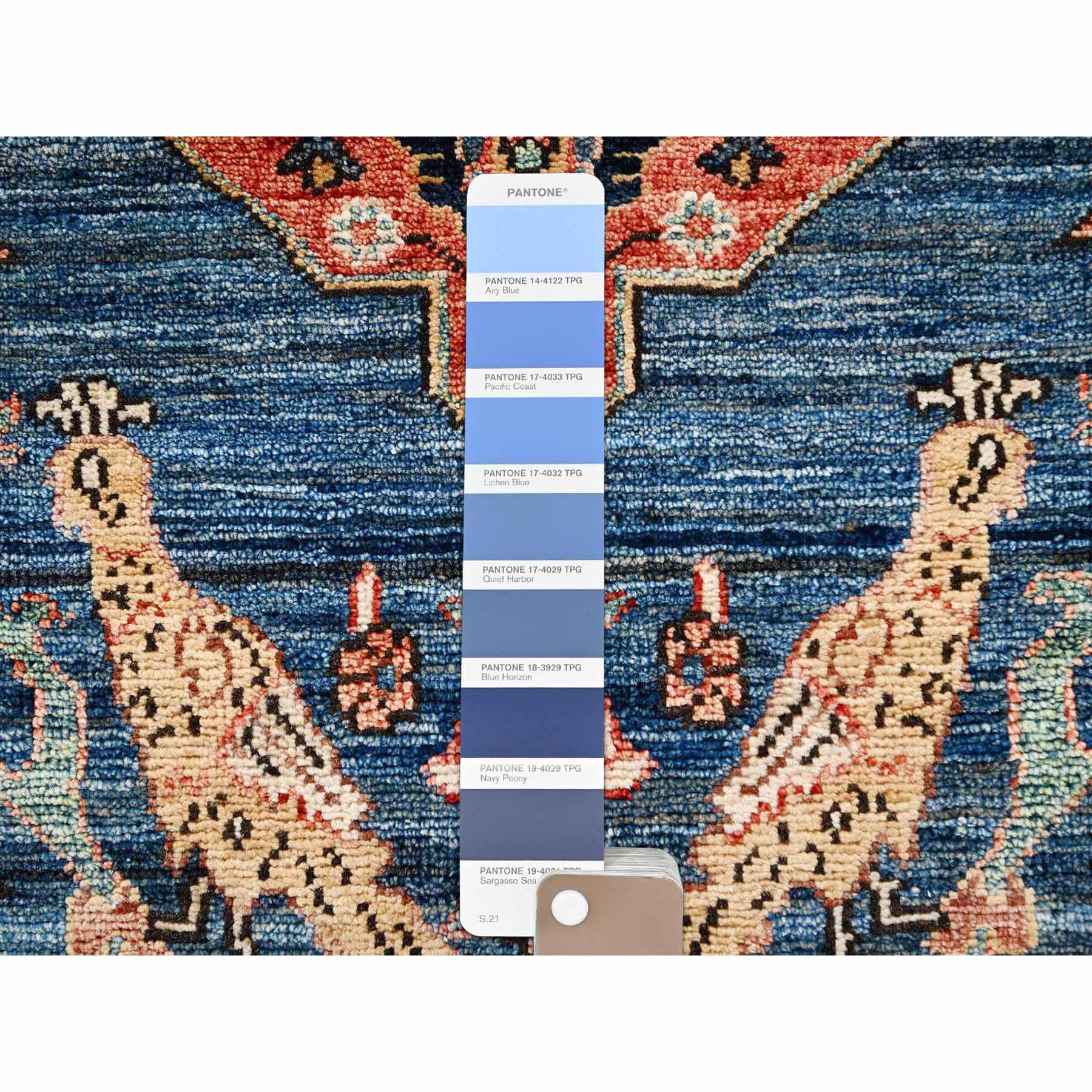 Tribal-Geometric-Hand-Knotted-Rug-11925