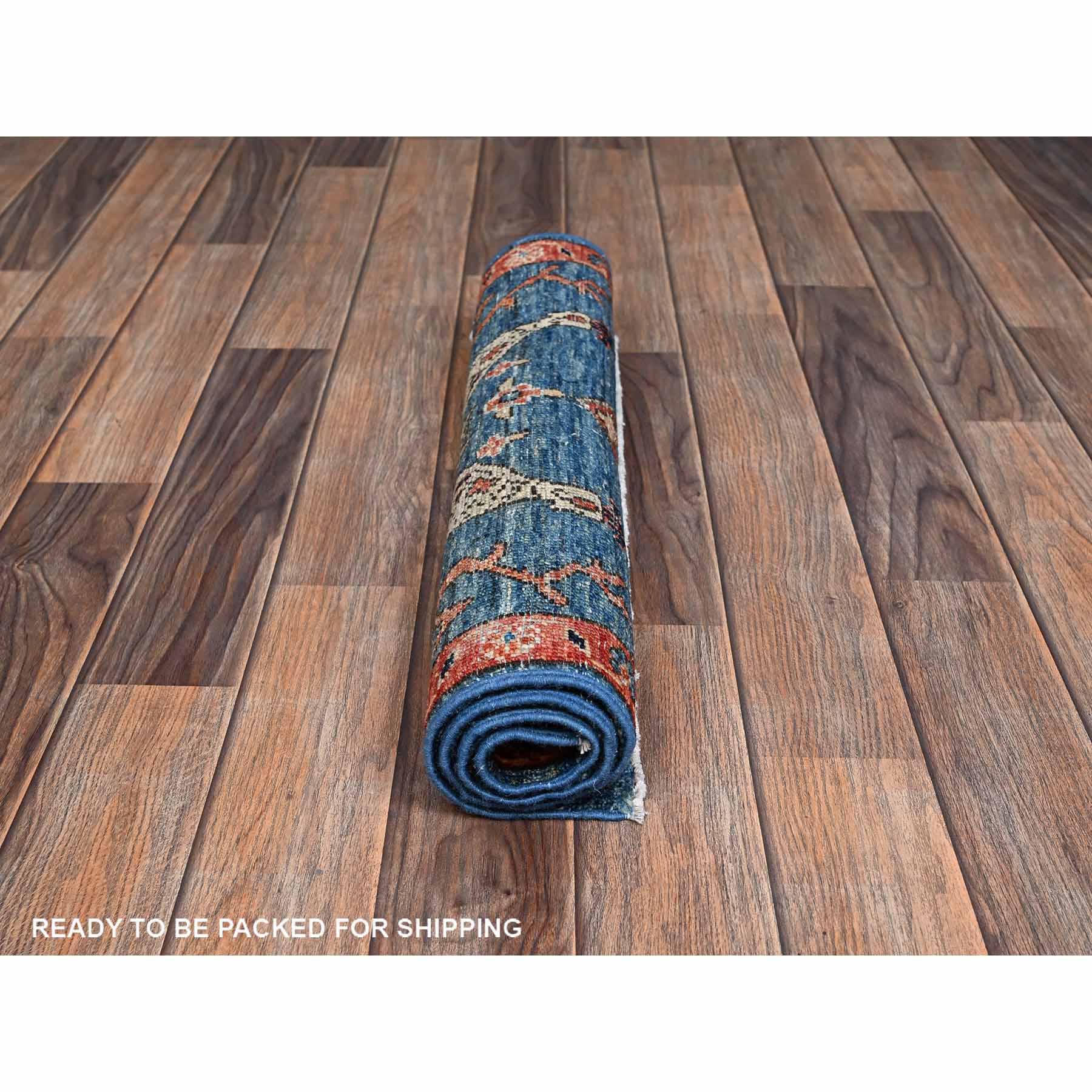 Tribal-Geometric-Hand-Knotted-Rug-11925