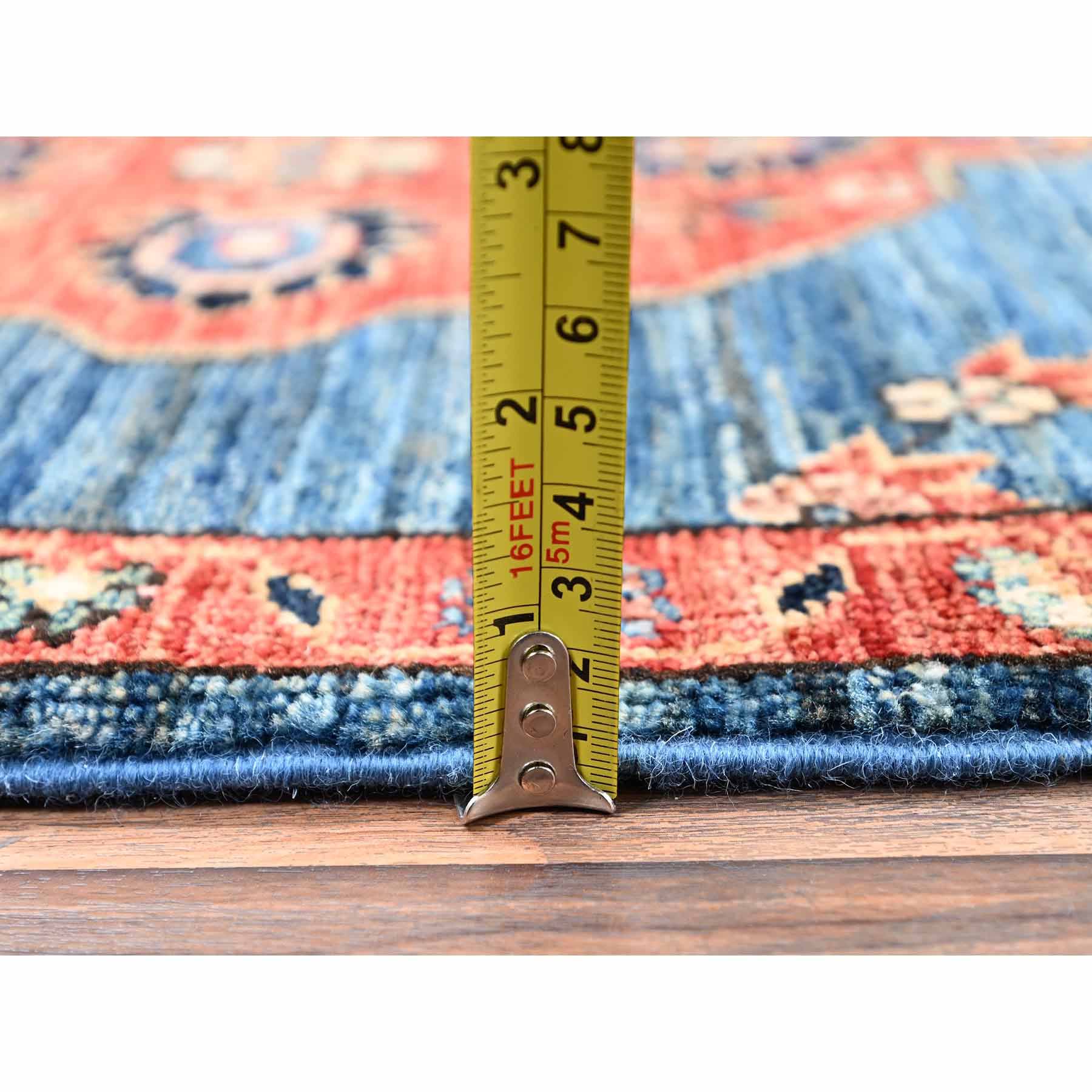 Tribal-Geometric-Hand-Knotted-Rug-11925