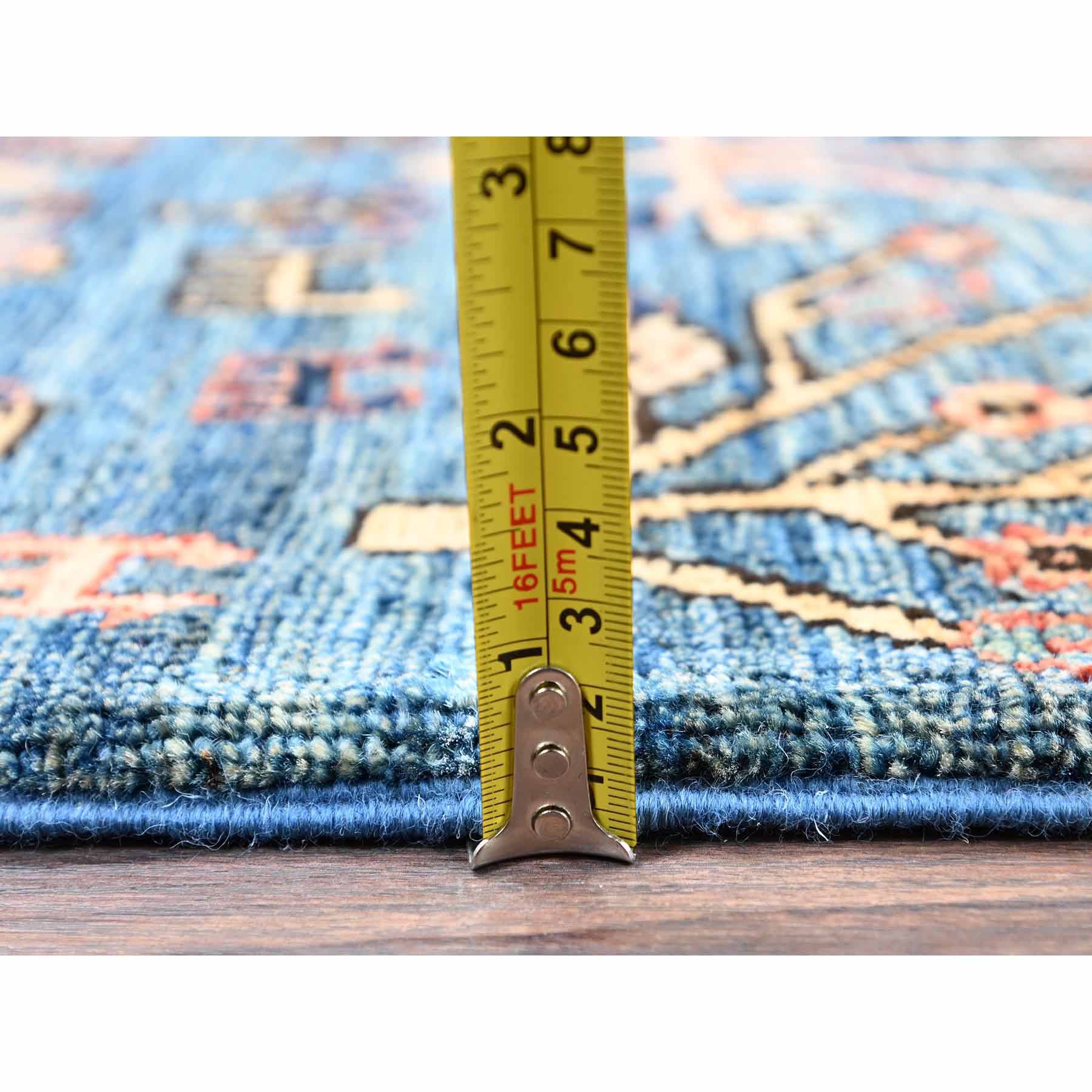 Tribal-Geometric-Hand-Knotted-Rug-11940