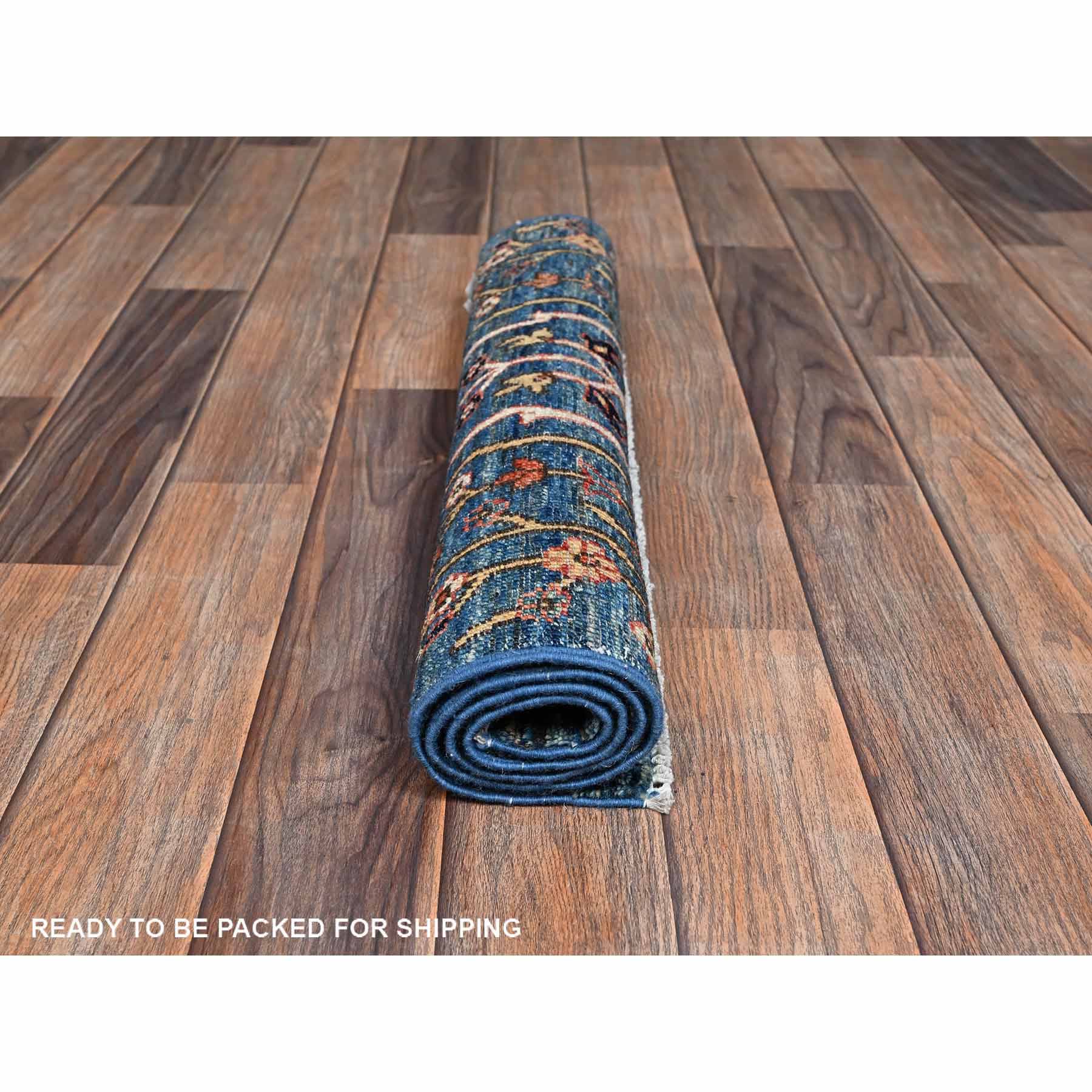 Tribal-Geometric-Hand-Knotted-Rug-11945