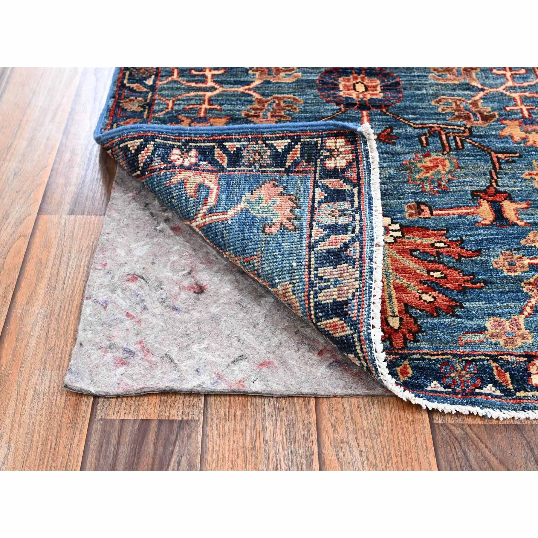 Tribal-Geometric-Hand-Knotted-Rug-11950