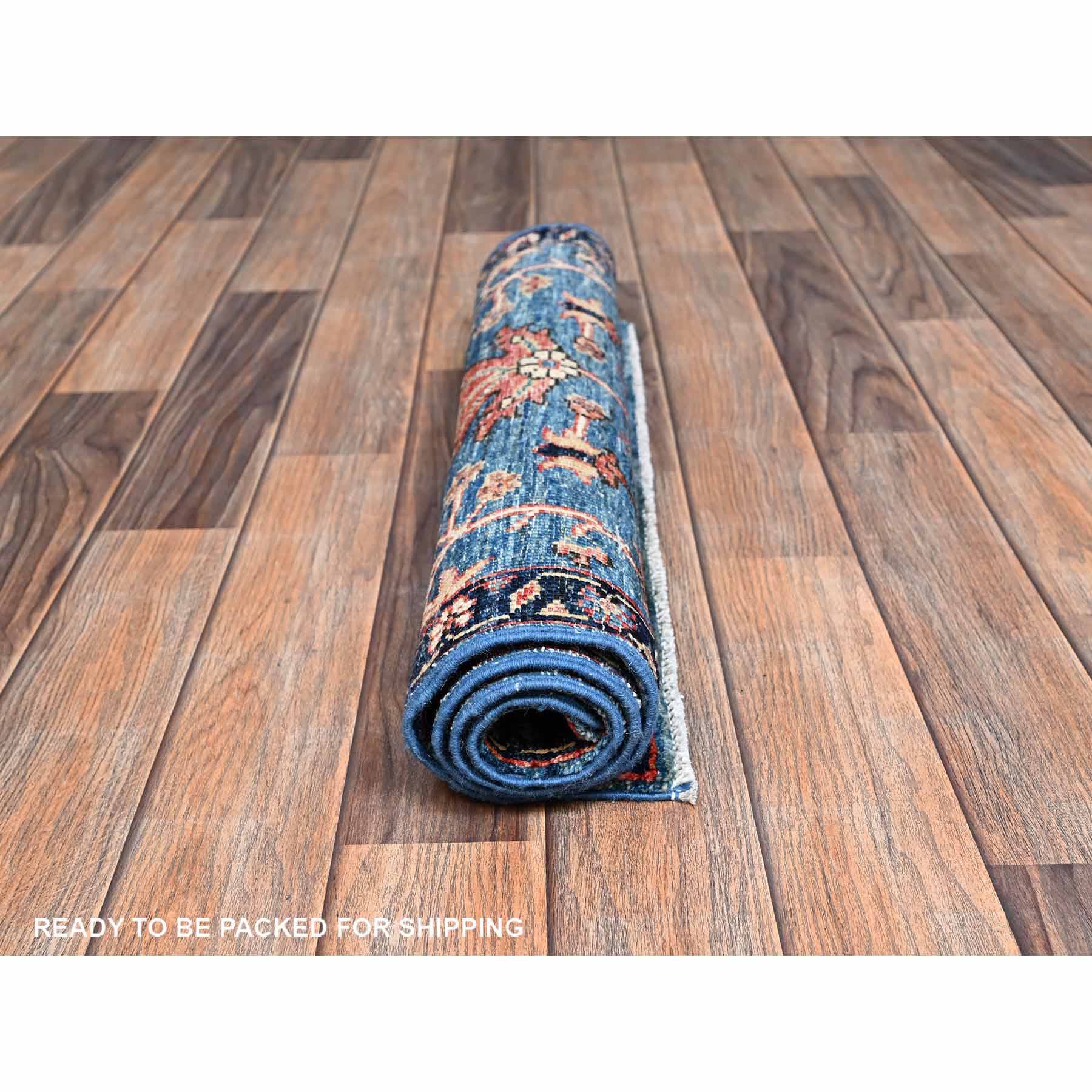 Tribal-Geometric-Hand-Knotted-Rug-11950