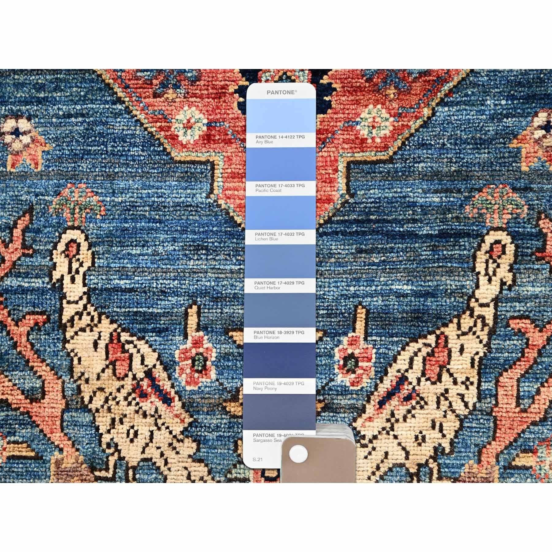 Tribal-Geometric-Hand-Knotted-Rug-11955