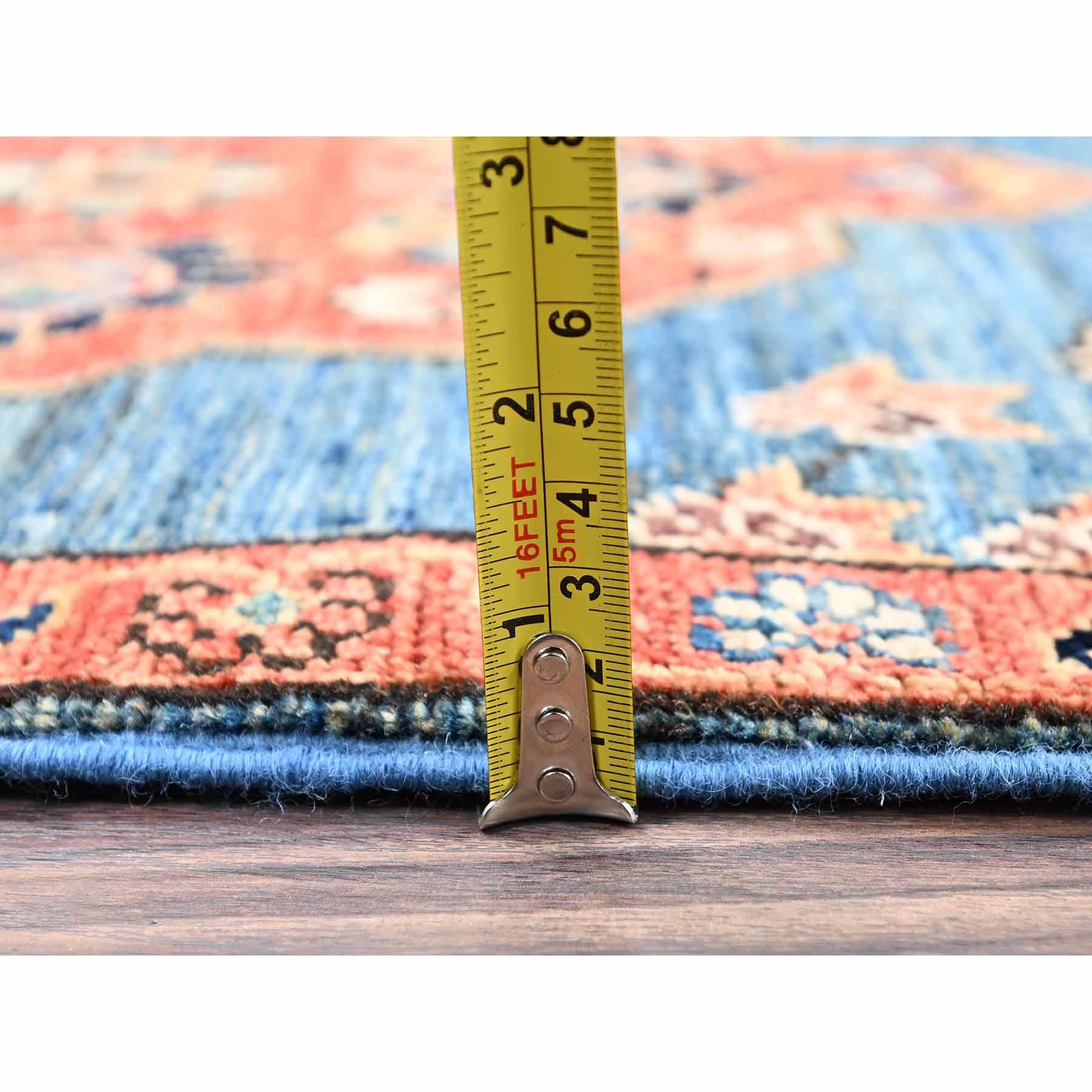 Tribal-Geometric-Hand-Knotted-Rug-11955