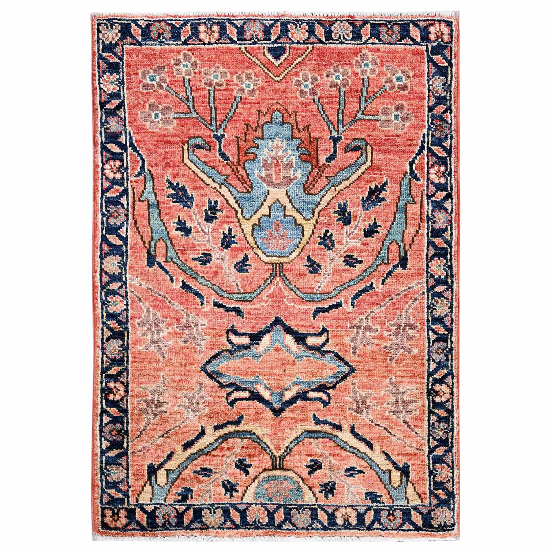 Tribal-Geometric-Hand-Knotted-Rug-11960