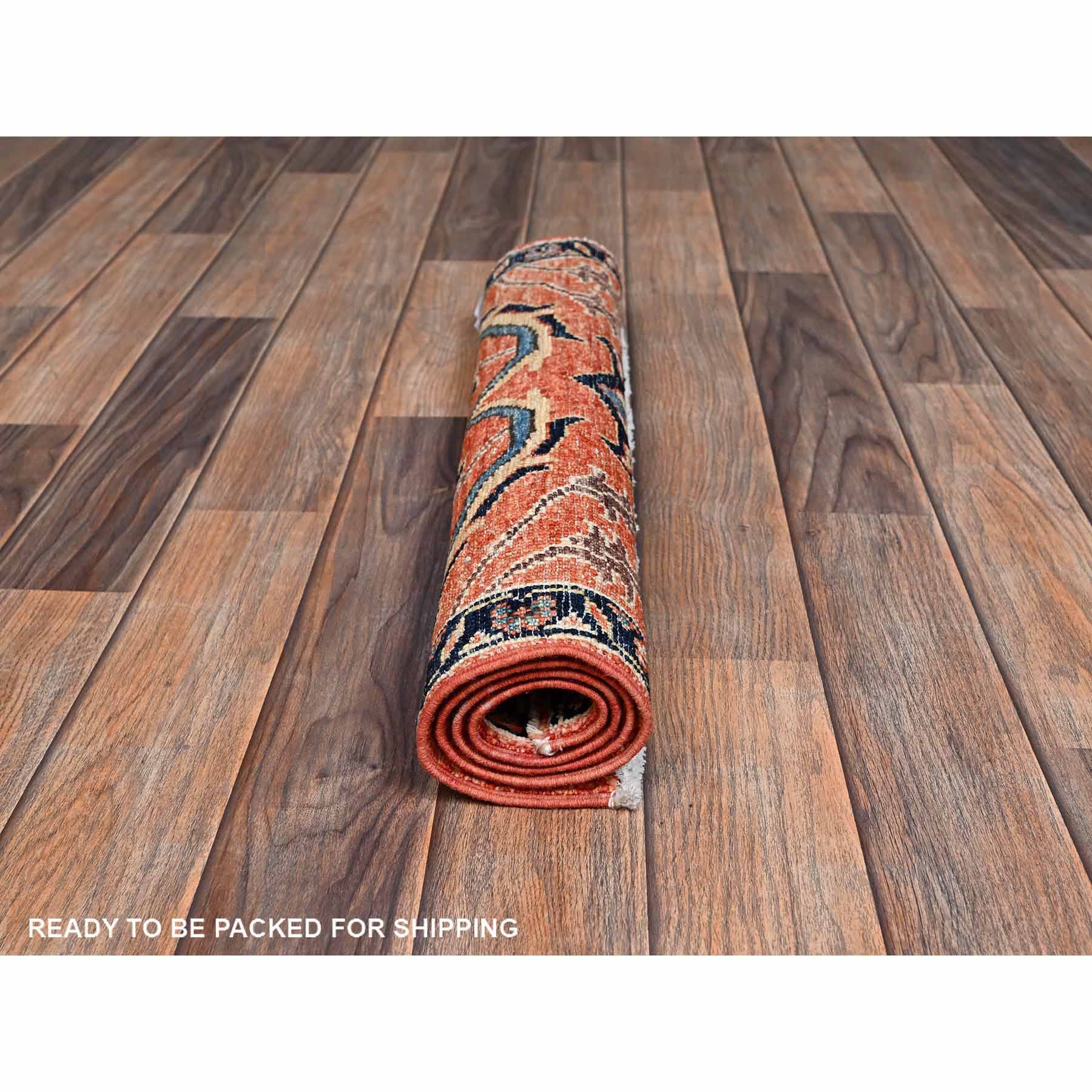 Tribal-Geometric-Hand-Knotted-Rug-11960