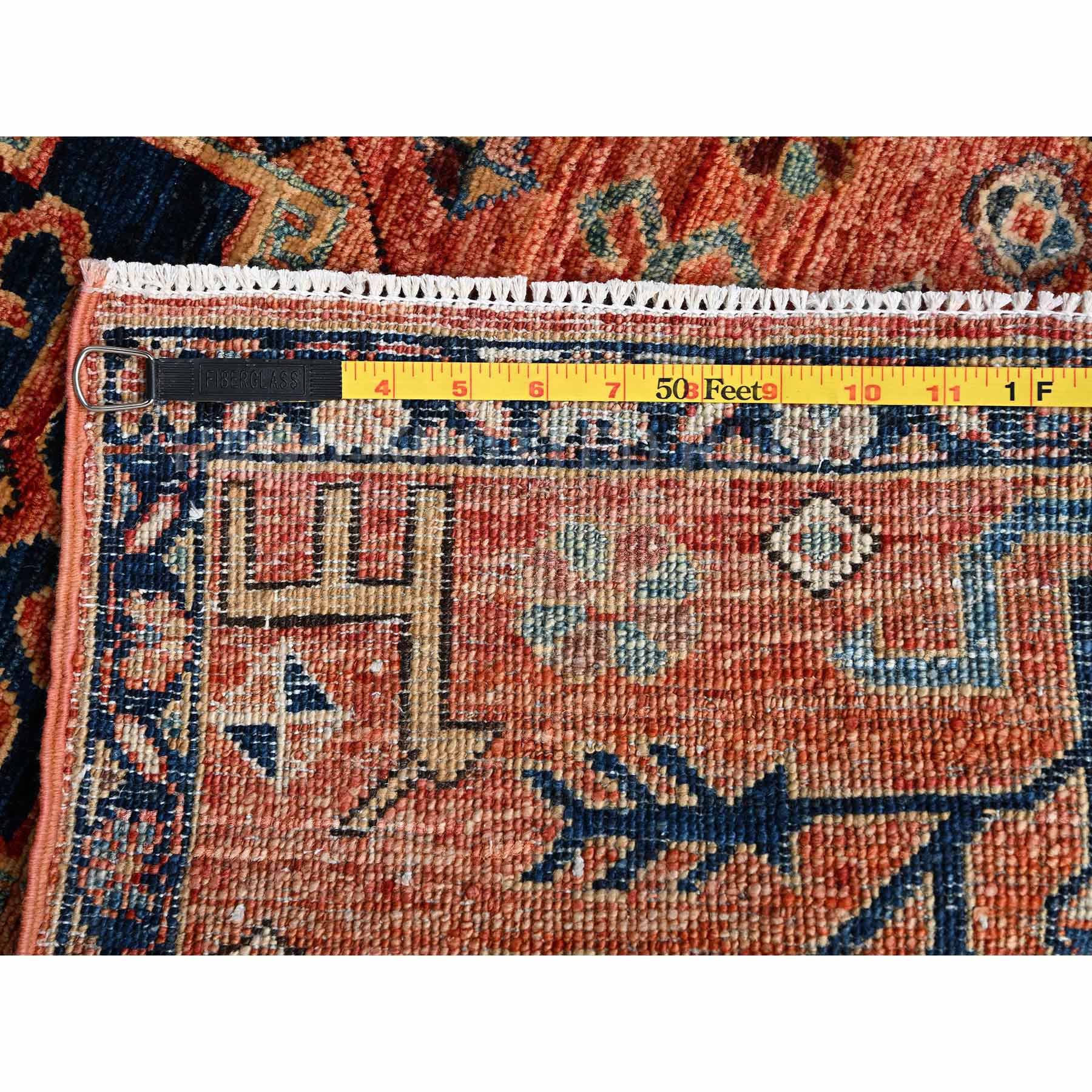 Tribal-Geometric-Hand-Knotted-Rug-11965