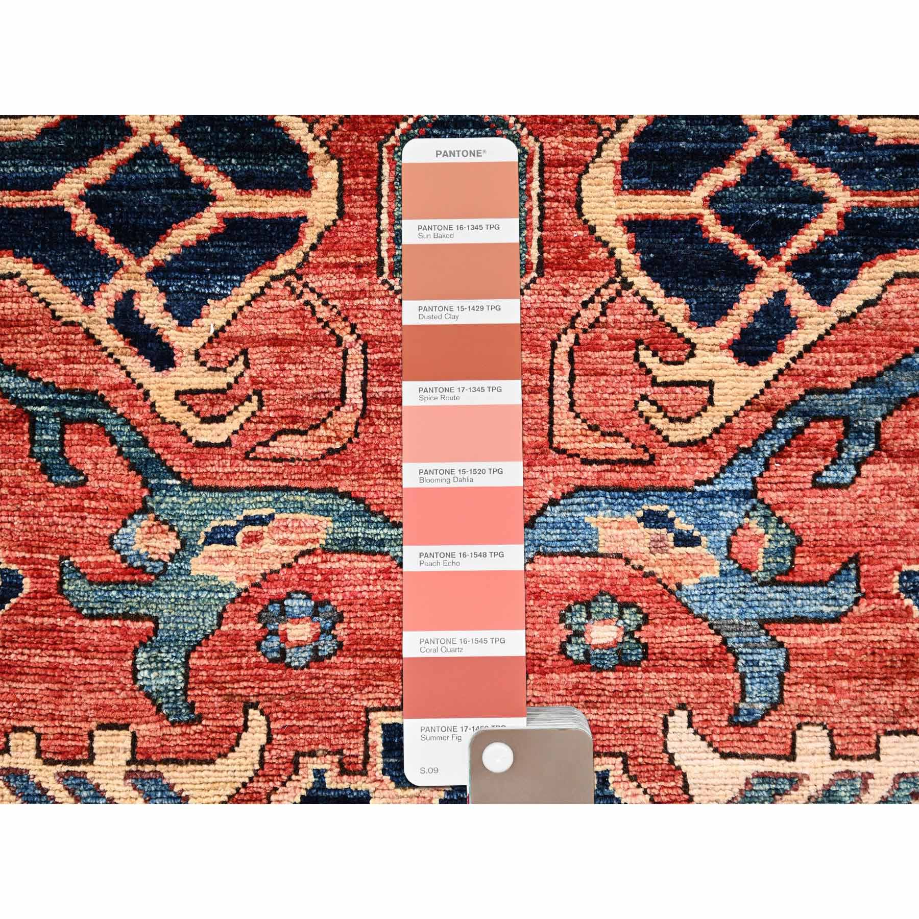 Tribal-Geometric-Hand-Knotted-Rug-11975