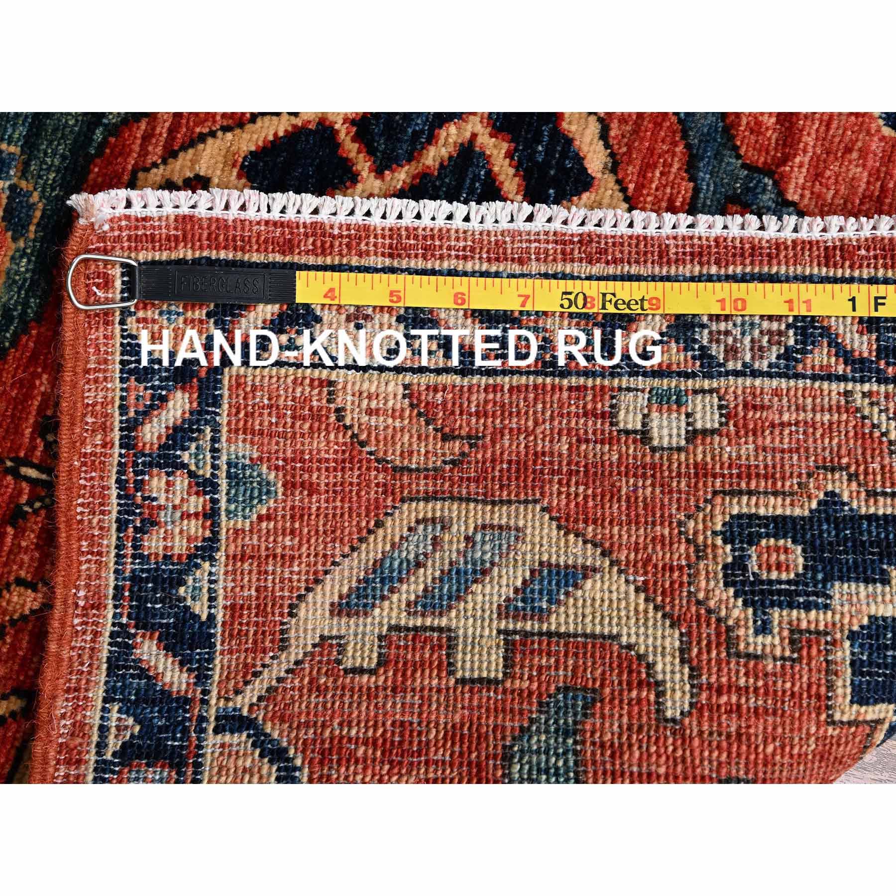 Tribal-Geometric-Hand-Knotted-Rug-11975
