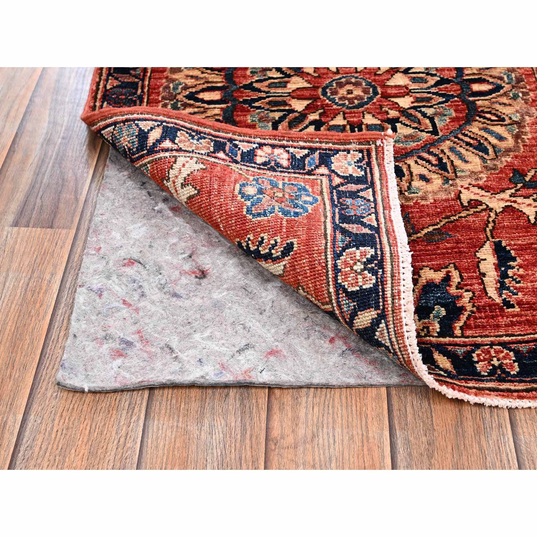 Tribal-Geometric-Hand-Knotted-Rug-11980