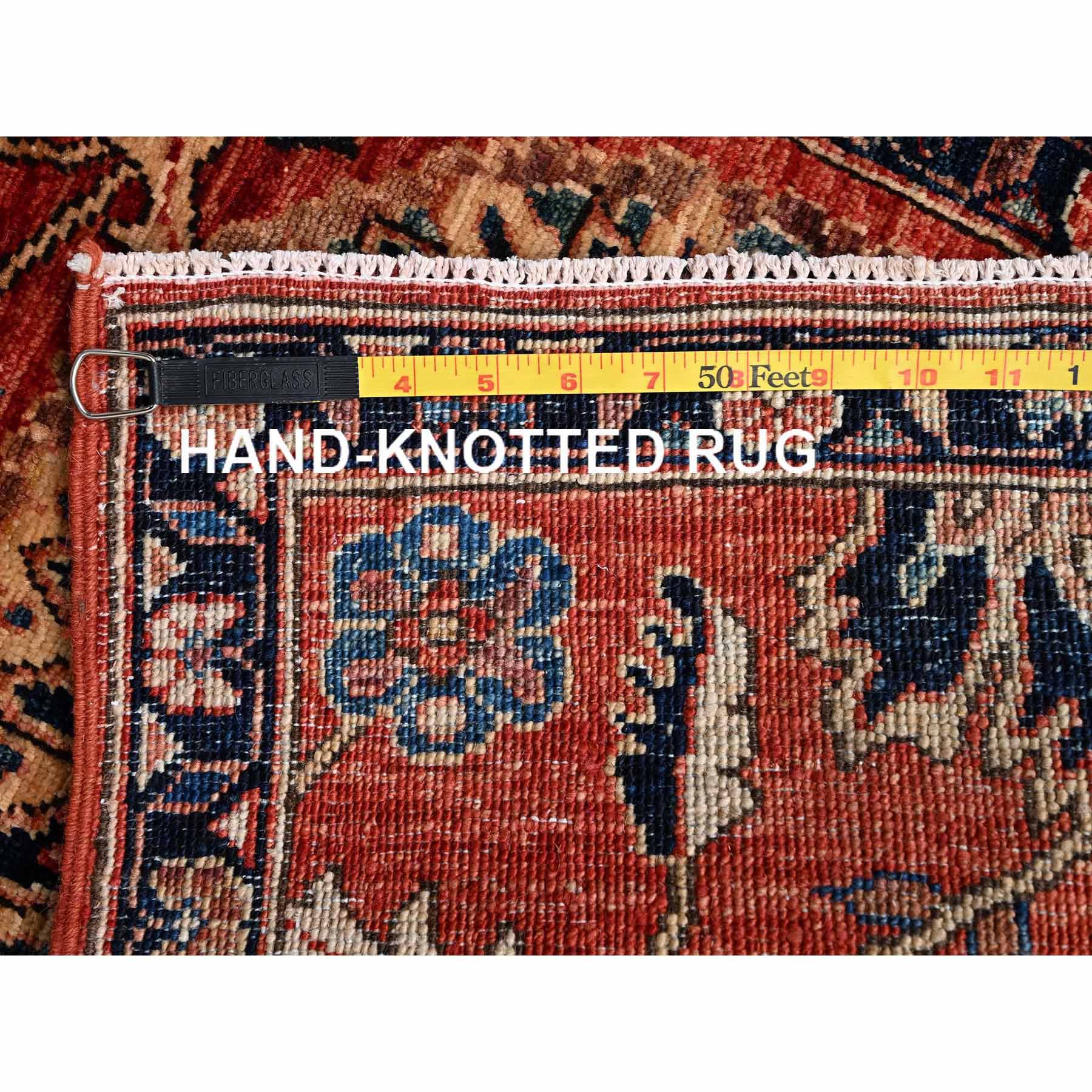 Tribal-Geometric-Hand-Knotted-Rug-11980